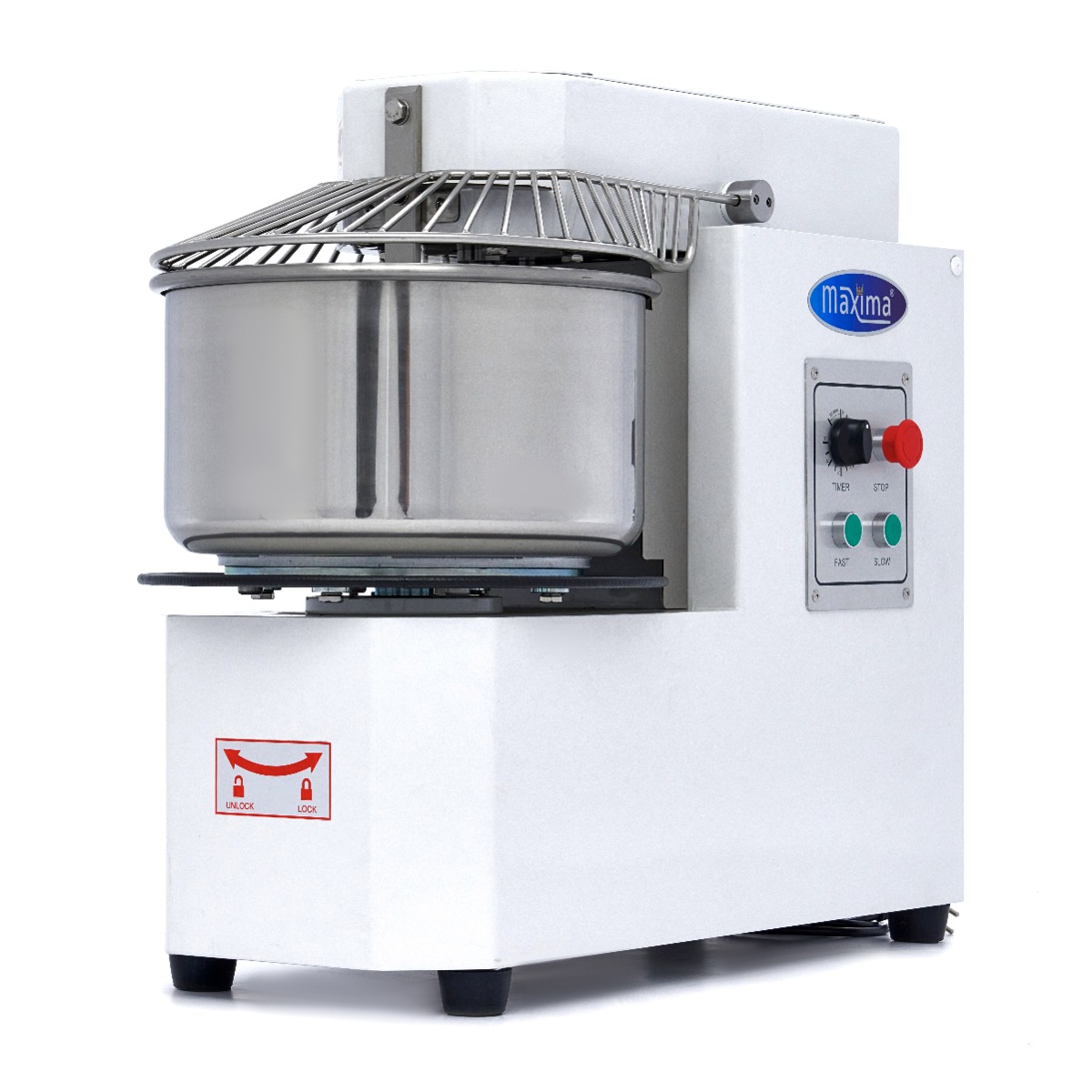 Mixér na Cesto - 20 l - 12 kg Cesta - 2 Rýchlosti - Odnímateľná Misa