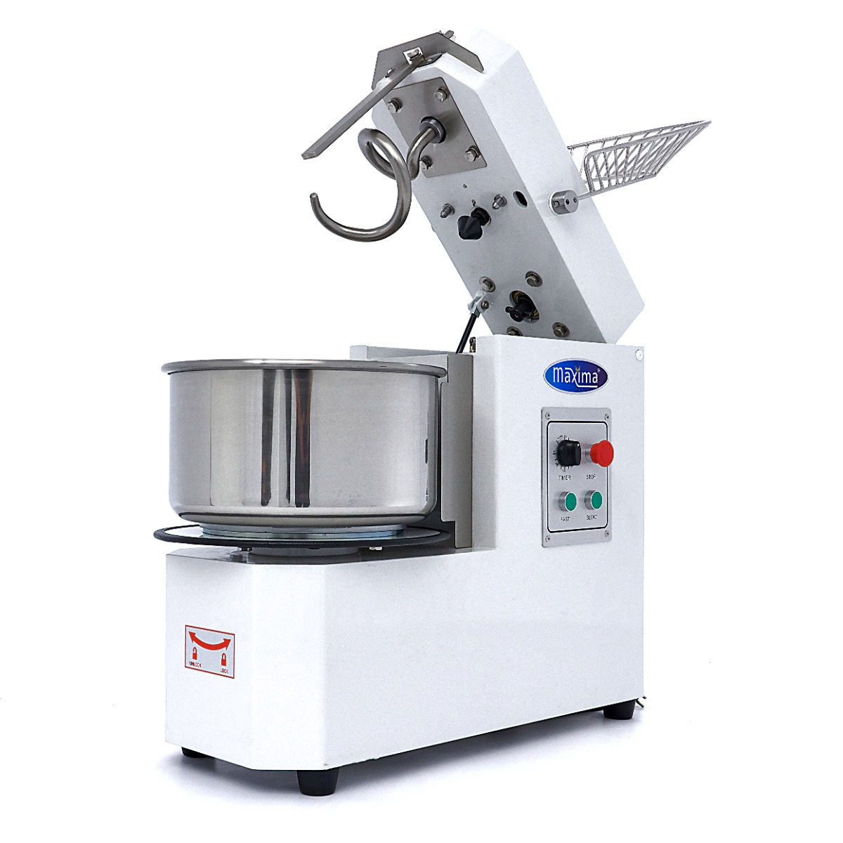 Mixér na Cesto - 20 l - 12 kg Cesta - 2 Rýchlosti - Odnímateľná Misa