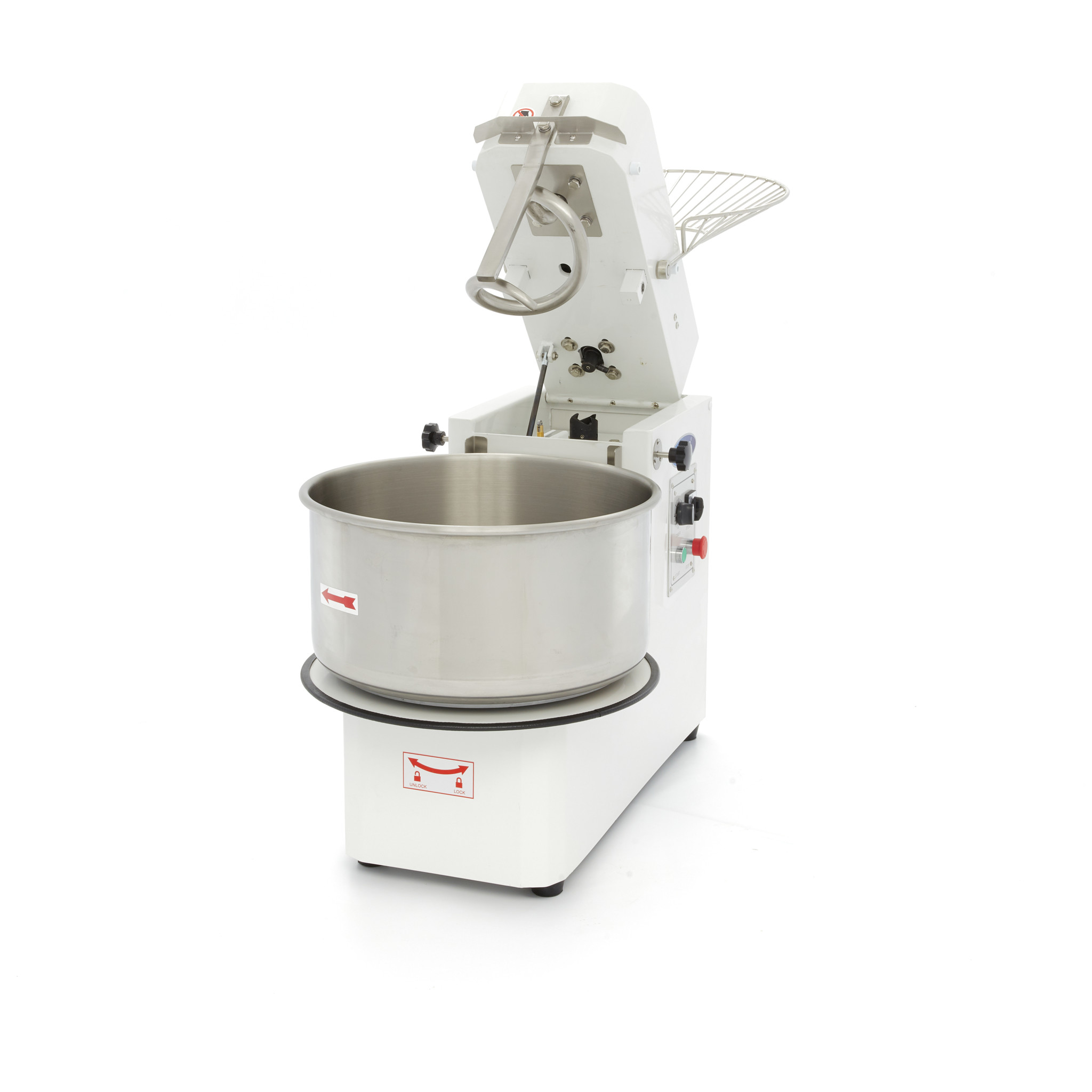 Mixér na Cesto - 50 l - 30 kg Cesta - 2 Rýchlosti - Odnímateľná Misa - 400V