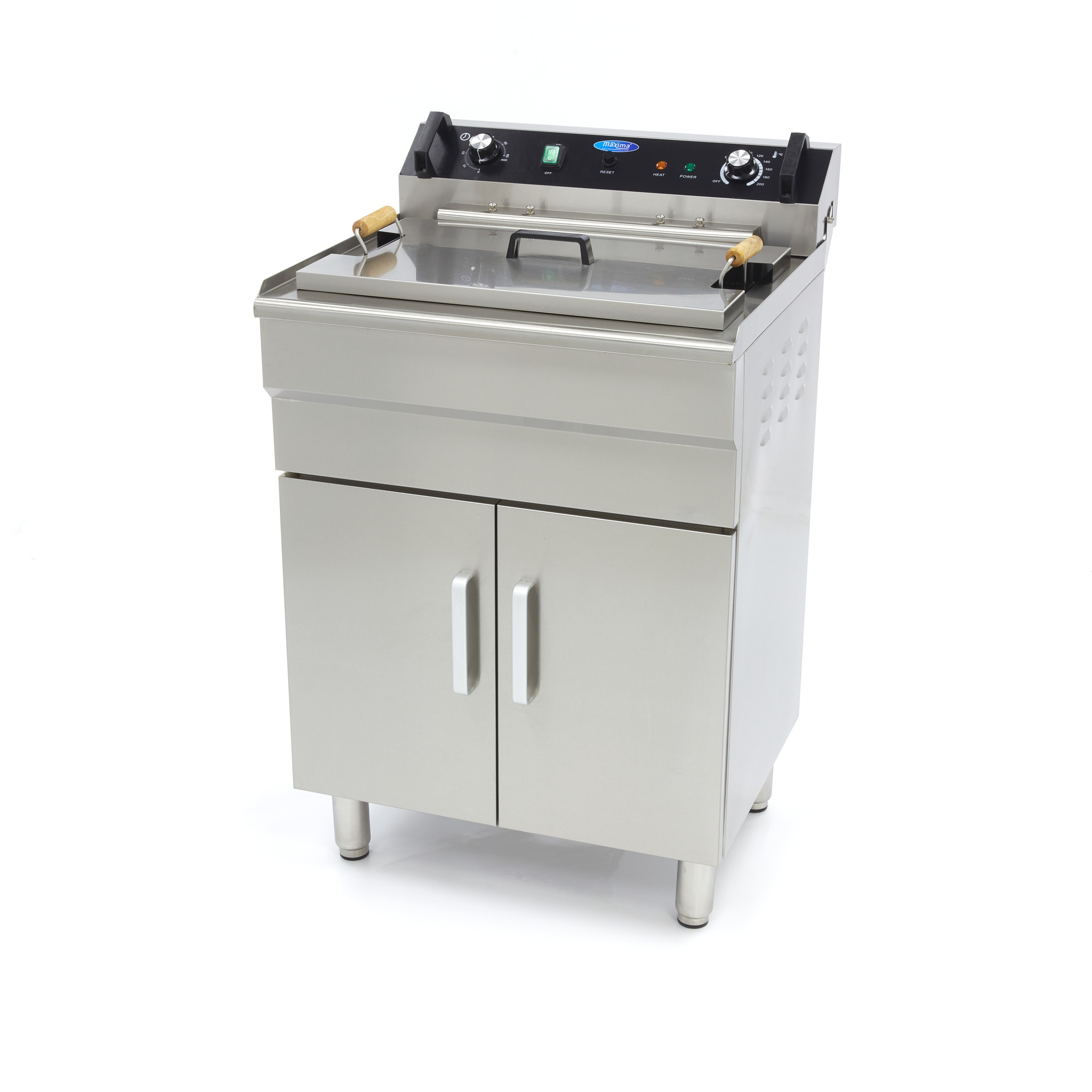 Fritéza s vypúšťacím kohútikom 35 l - 400 V