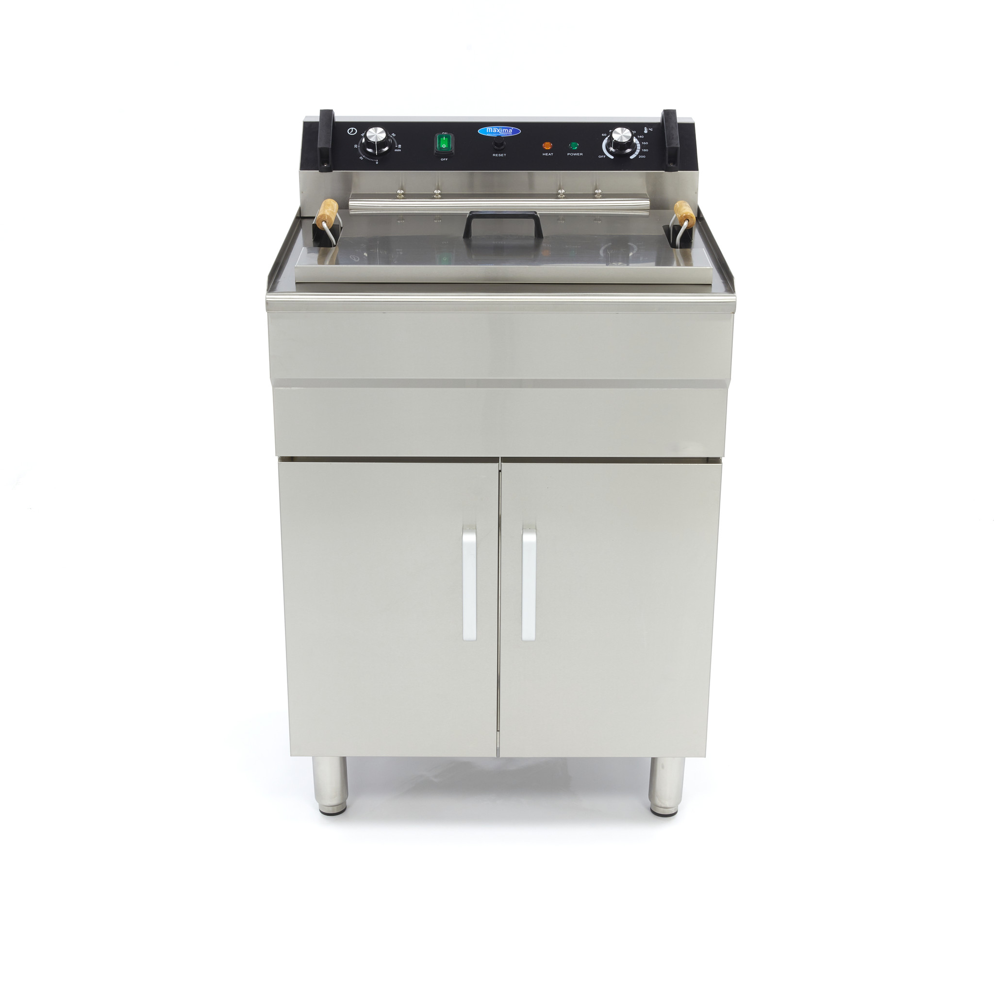 Fritéza s vypúšťacím kohútikom 35 l - 400 V Maxima