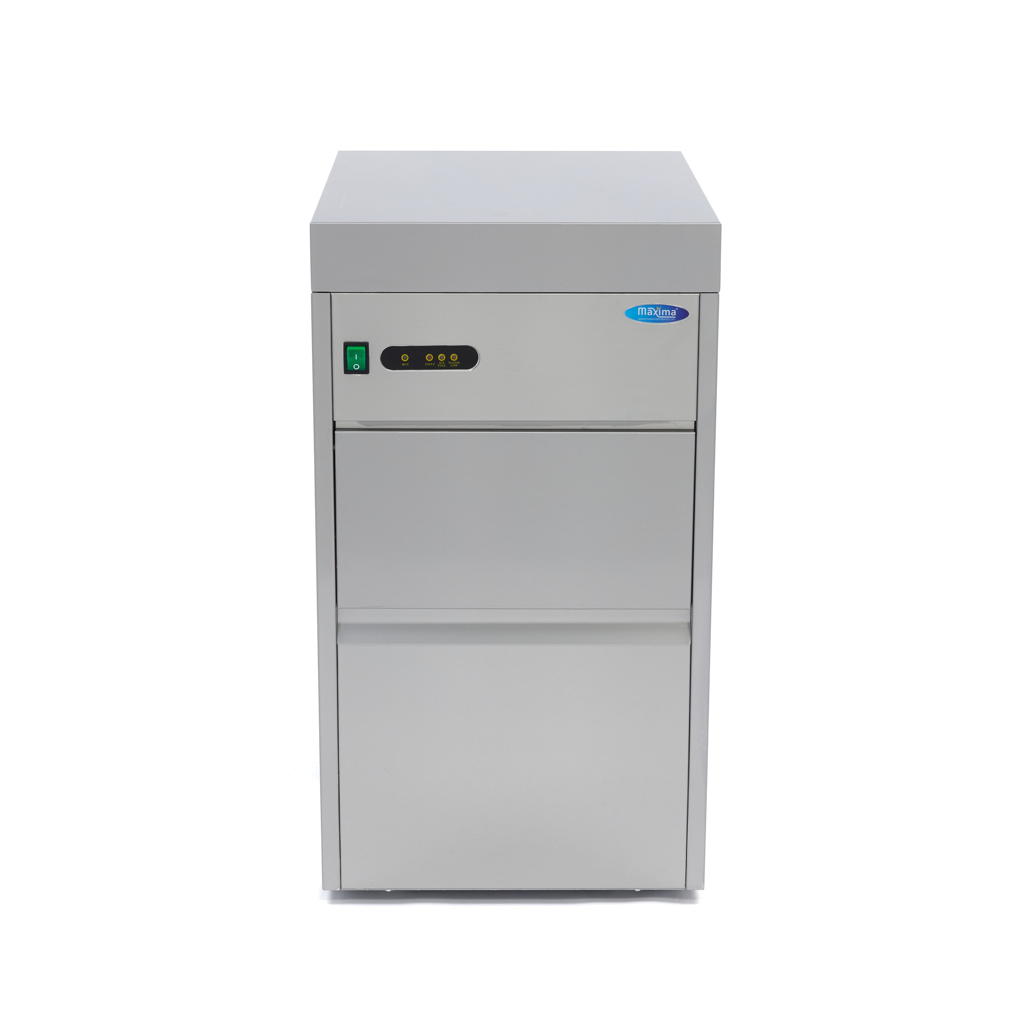 Stroj na výrobu ľadu 50 kg/deň - drvený/vločkovaný - chladený vodou