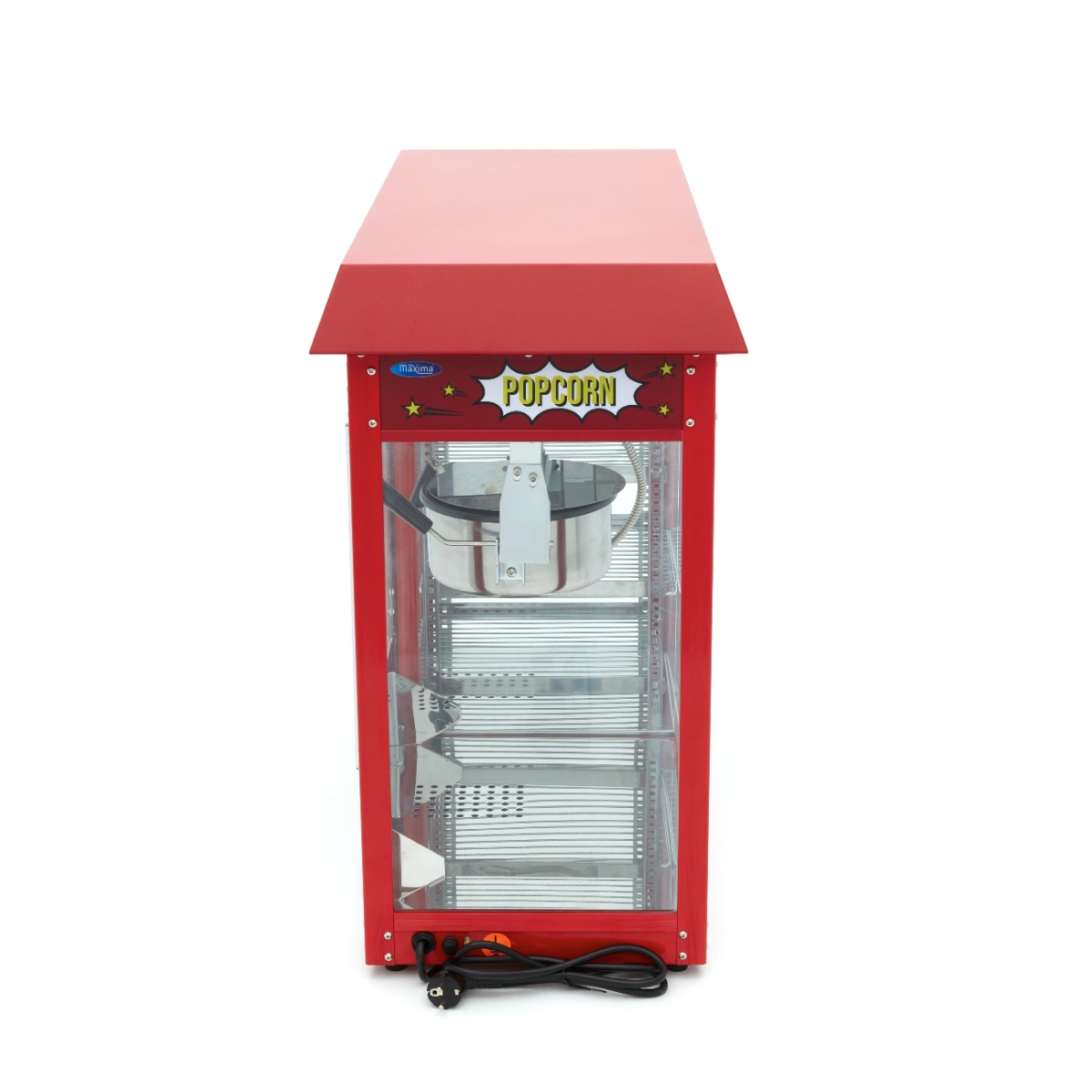 Popcornovač - 150gr - s ohrievacou vitrínou