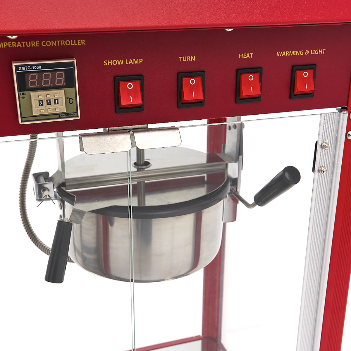 Popcornovač - 150gr - s ohrievacou vitrínou