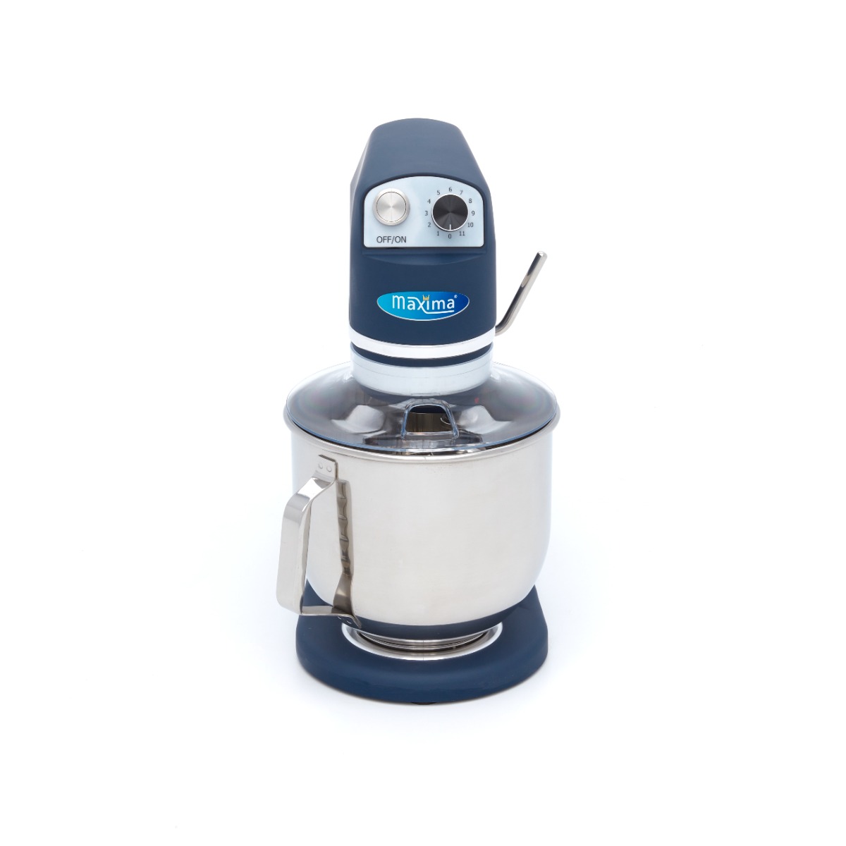 Planetárny mixér - 7 l - do 2 kg cesta - oceľovo modrá matná