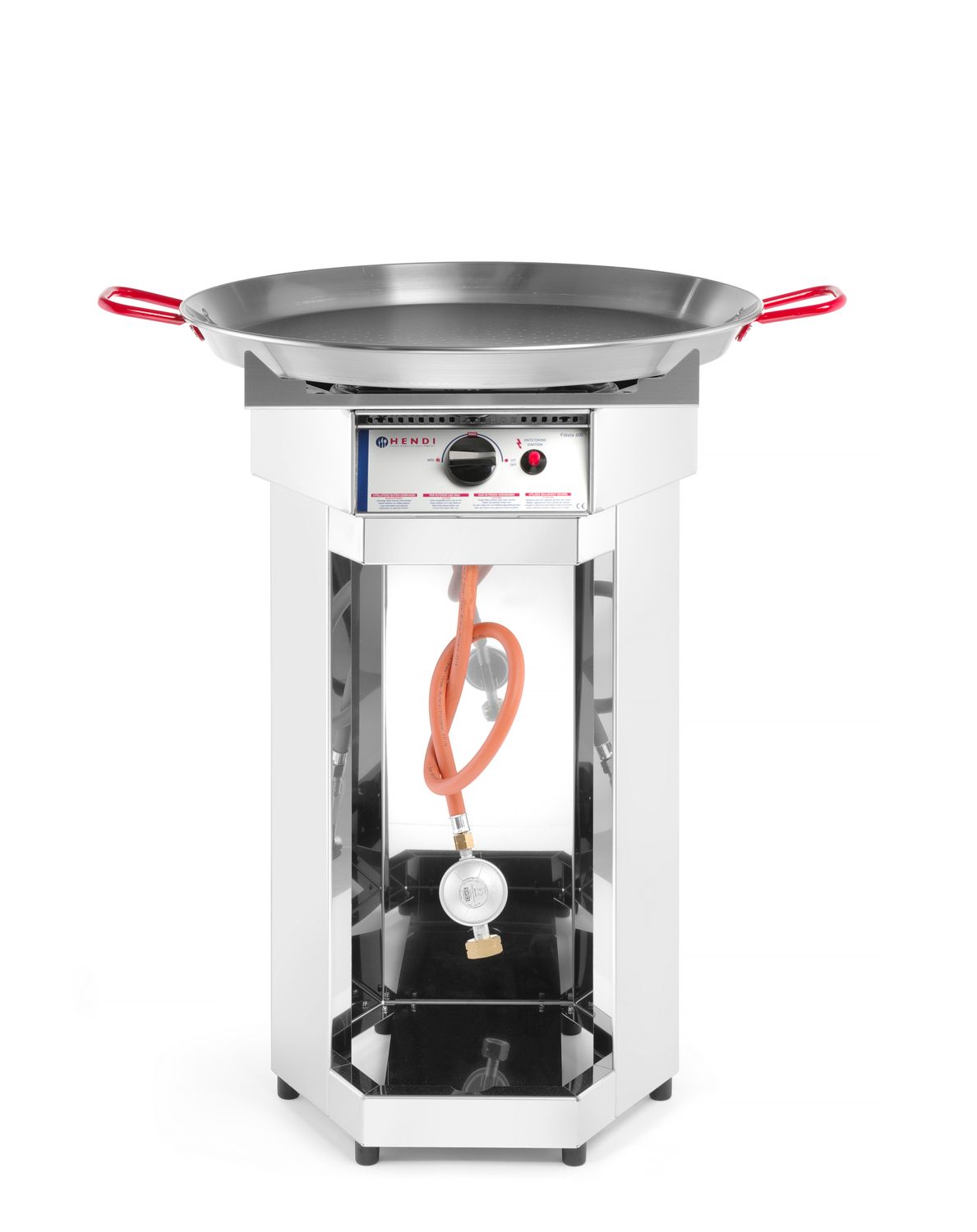 Plynový gril Fiesta 600 , HENDI, 4,8kW, 600x600x(H)870mm 146002