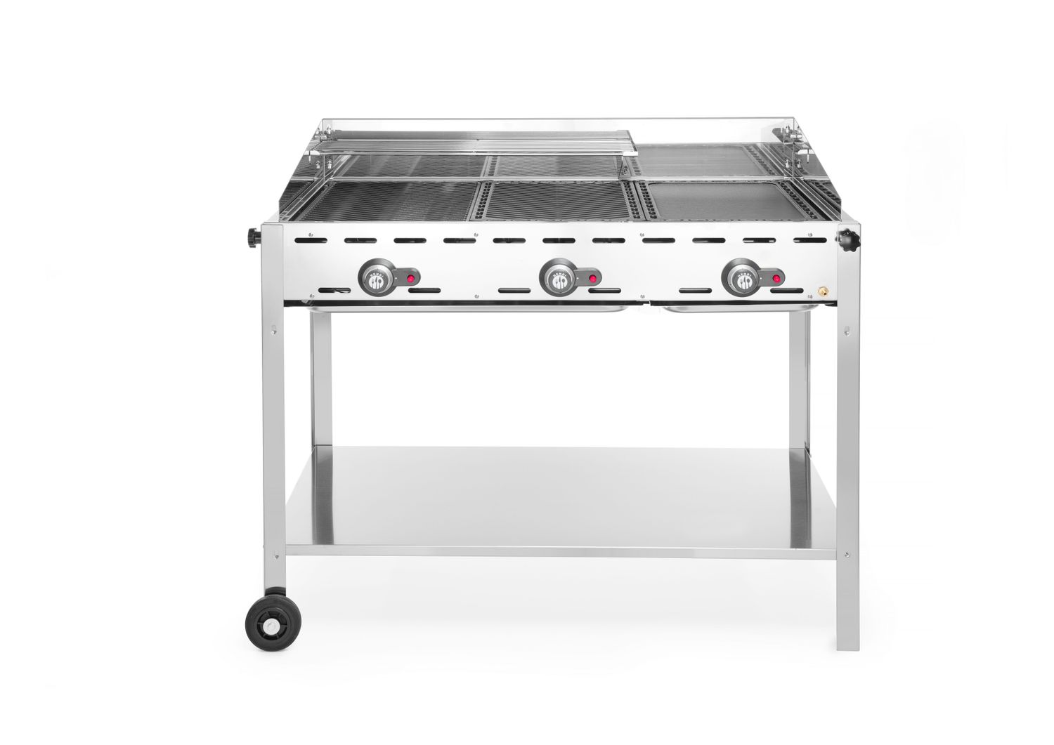 3-horákový gril Green Fire Profi Line, HENDI, Profi Line, 17,4kW, 1078x612x(H)825mm