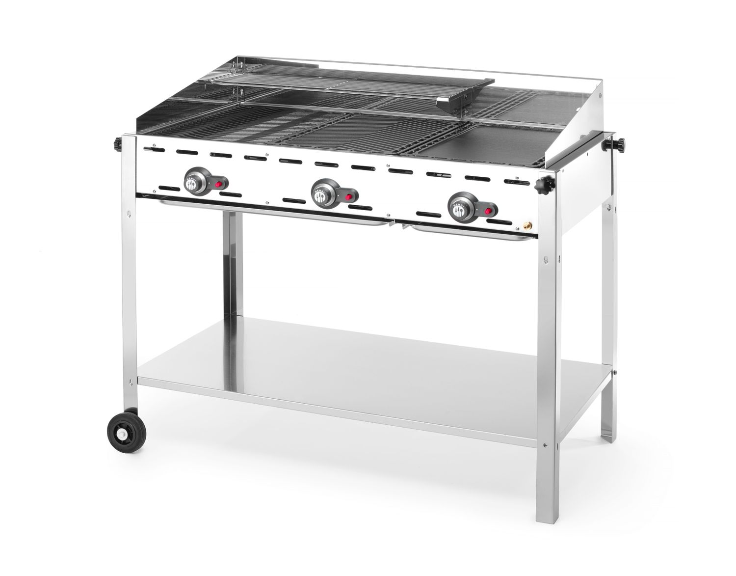 3-horákový gril Green Fire Profi Line, HENDI, Profi Line, 17,4kW, 1078x612x(H)825mm