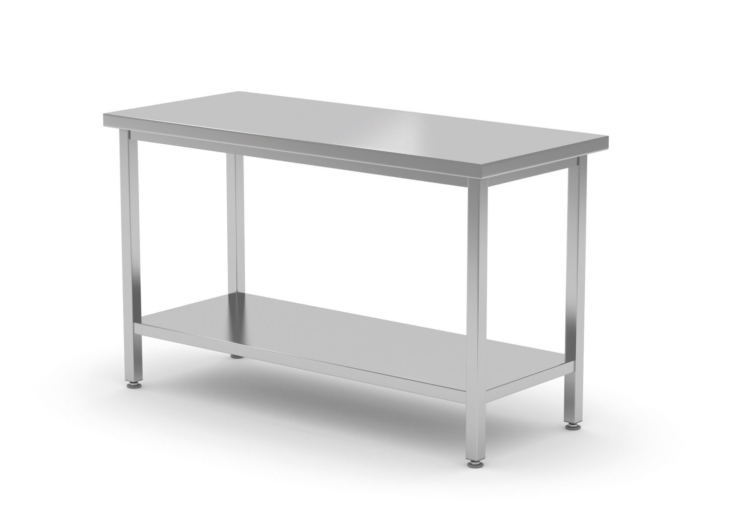 Centrálny pracovný stôl – skrutkový, HENDI, Profi Line, 1200x700x(H)850mm