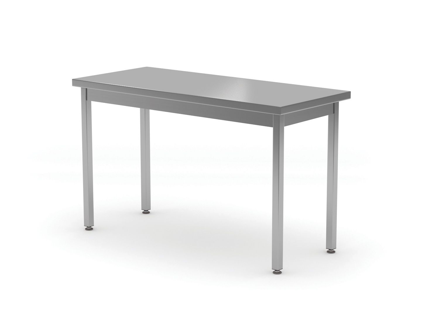 Centrálny stôl bez poličky – skrutkovaný, HENDI, Profi Line, 1000x600x(H)850mm