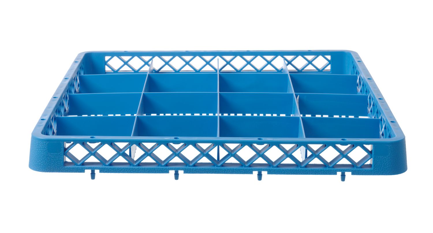 Nadstavba na kôš 500 x 500 mm, HENDI, 16 priehradiek 112x112 mm, 500x500x(H)45mm 877531