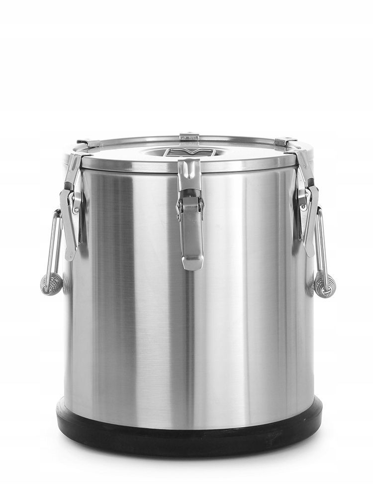 Termoizolačný prenosný termos, HENDI, Profi Line, 15L, ⌀330x(H)280mm nerezový 710111