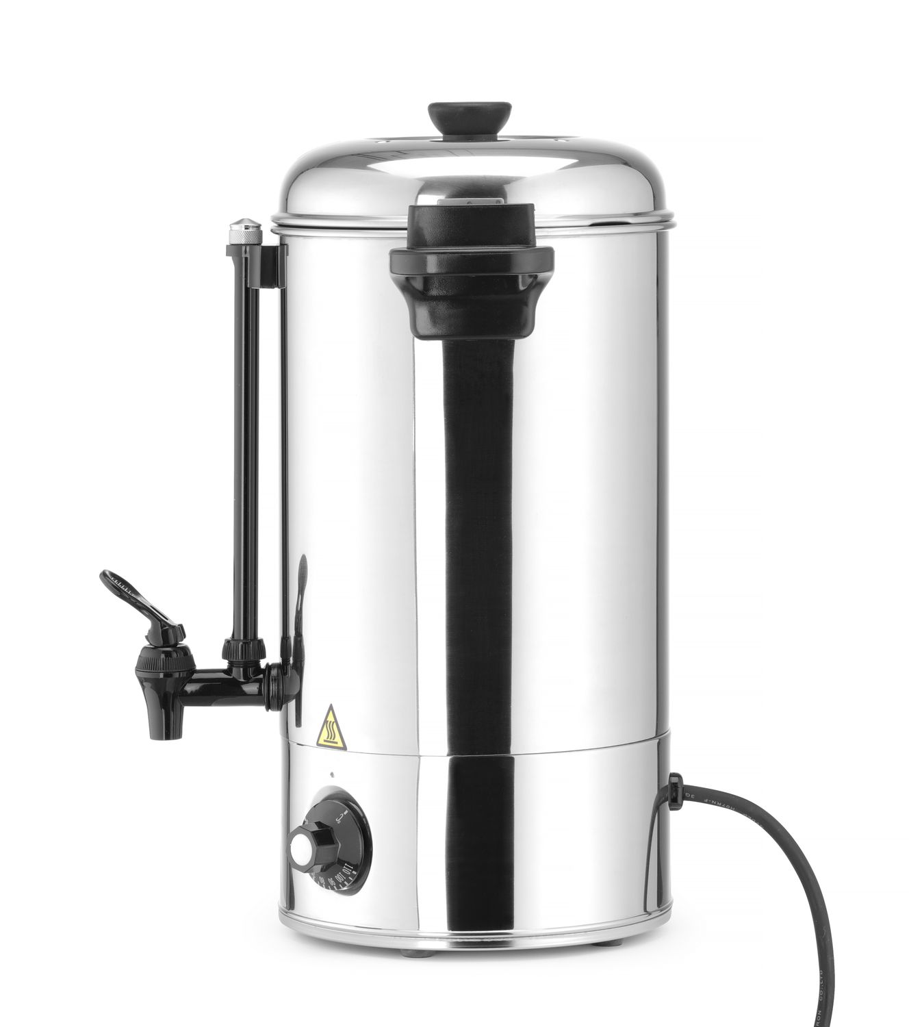 Varič nápojov jednostenný, HENDI, 9L, Strieborná, 230V/2200W, 340x227x(H)468mm 209882
