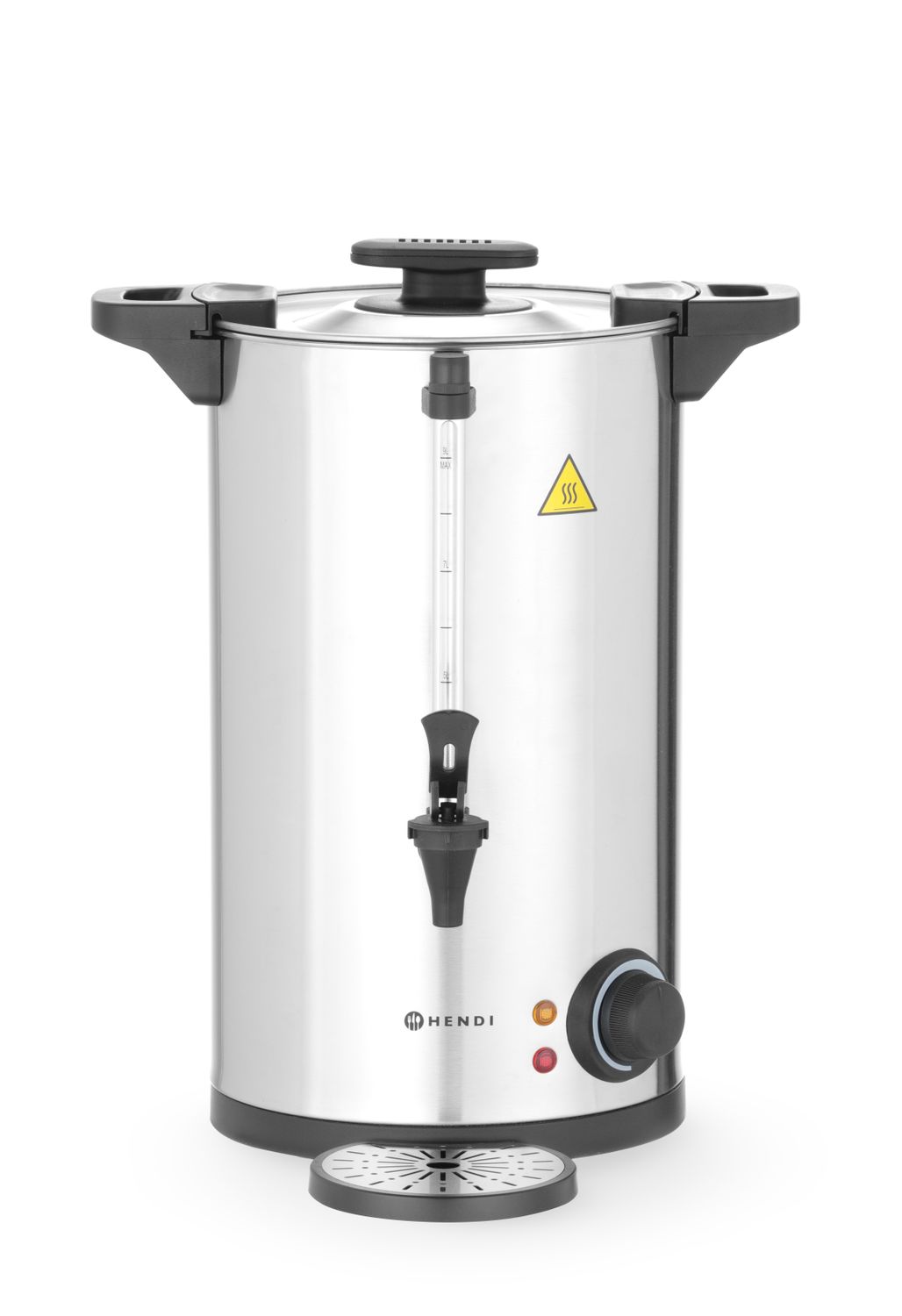 Dvojitá stena na horúce nápoje, HENDI, ≈ 60 šálok za 40 minút, 9L, 220-240V/1500W, 340x315x(H)430mm dvojitá stena, 211168
