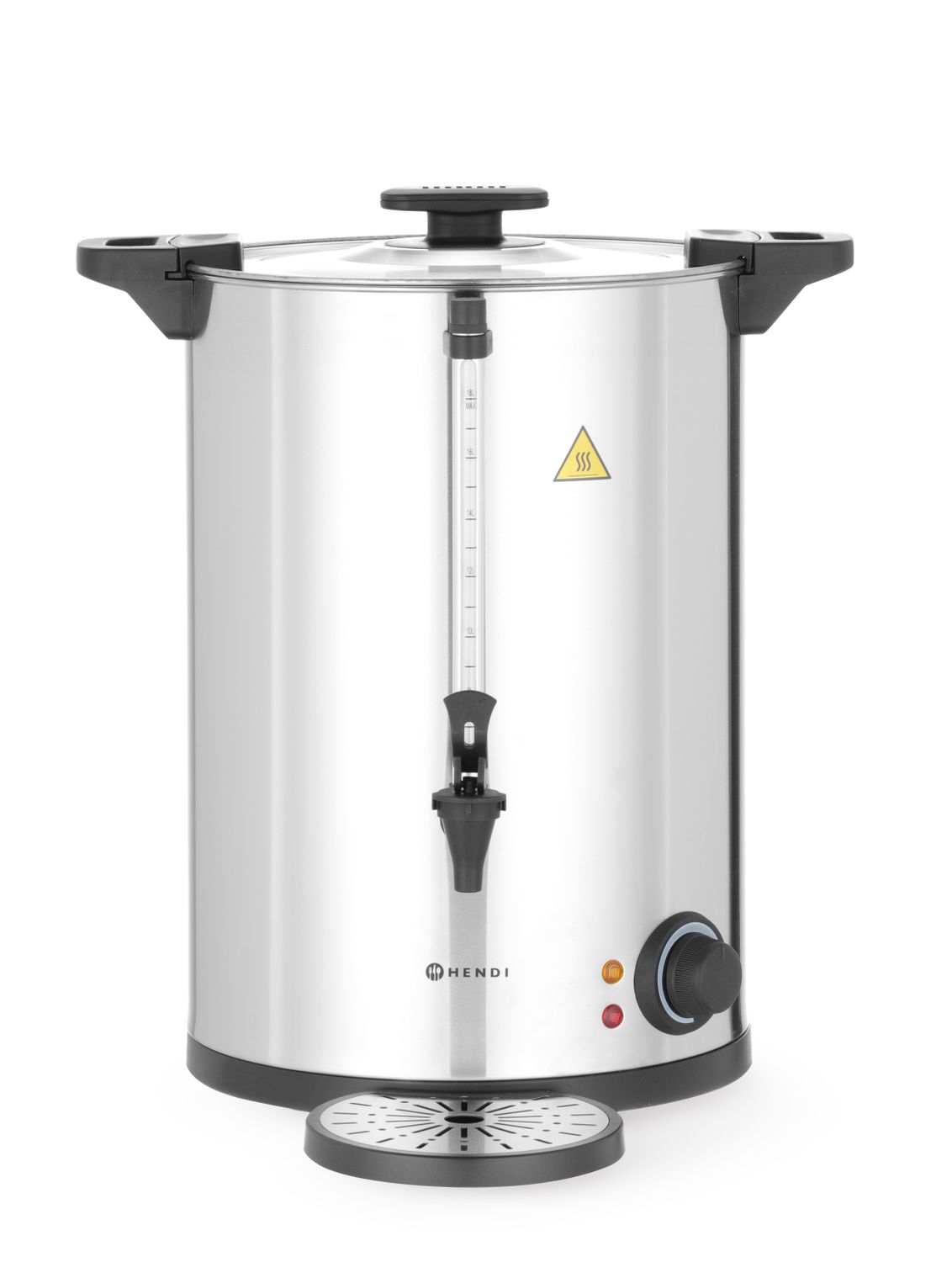 Dvojitá stena na horúce nápoje, HENDI, ≈ 120 šálok za 37 minút, 17L, 220-240V/2500W, 415x382x(H)480mm 211175