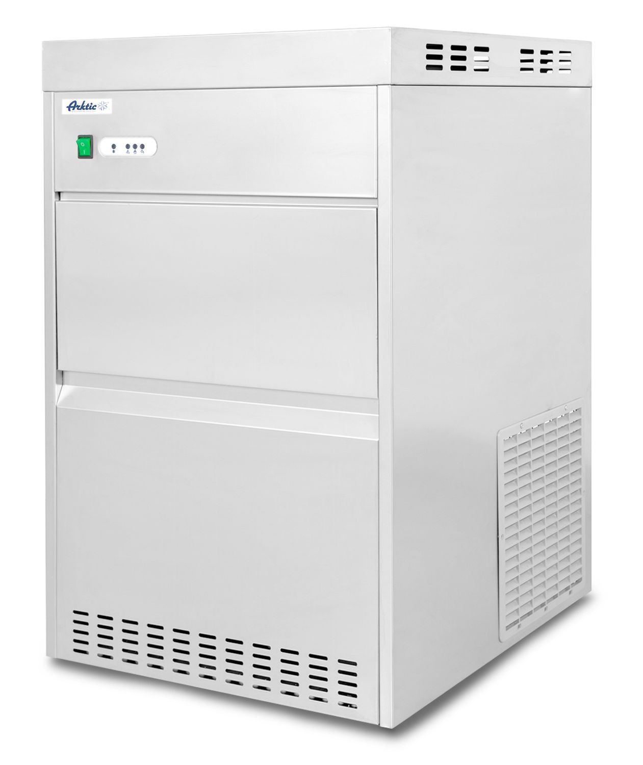 Stroj na výrobu ľadových vločiek, Arktic, ~ 85 kg/deň, 230V/430W, 548x612x(H)820mm