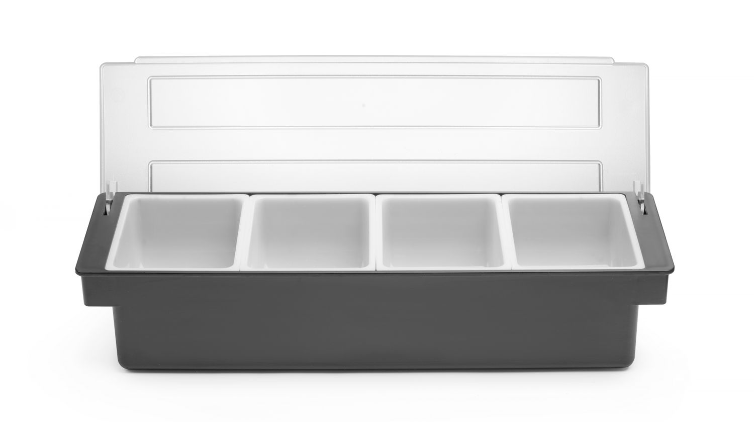 Box na prísady – 4 nádoby, BarUp, 480x150x(H)100mm