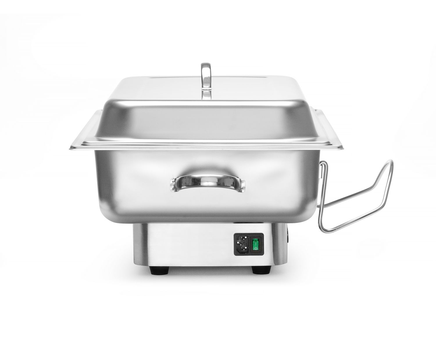 Elektrický chafing Pollina, HENDI, Profi Line, 9L, Strieborná, 230V/900W, 587x440x(H)273mm Pollina 204900