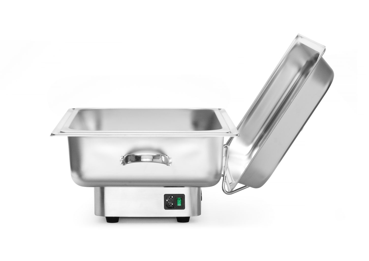 Elektrický chafing Pollina, HENDI, Profi Line, 9L, Strieborná, 230V/900W, 587x440x(H)273mm Pollina 204900