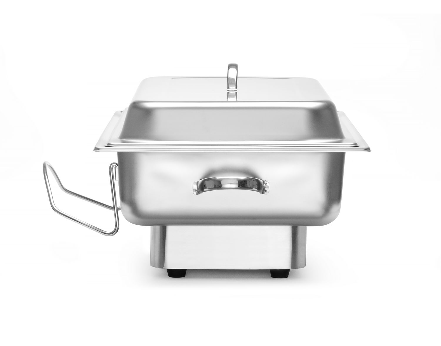 Elektrický chafing Pollina, HENDI, Profi Line, 9L, Strieborná, 230V/900W, 587x440x(H)273mm Pollina 204900