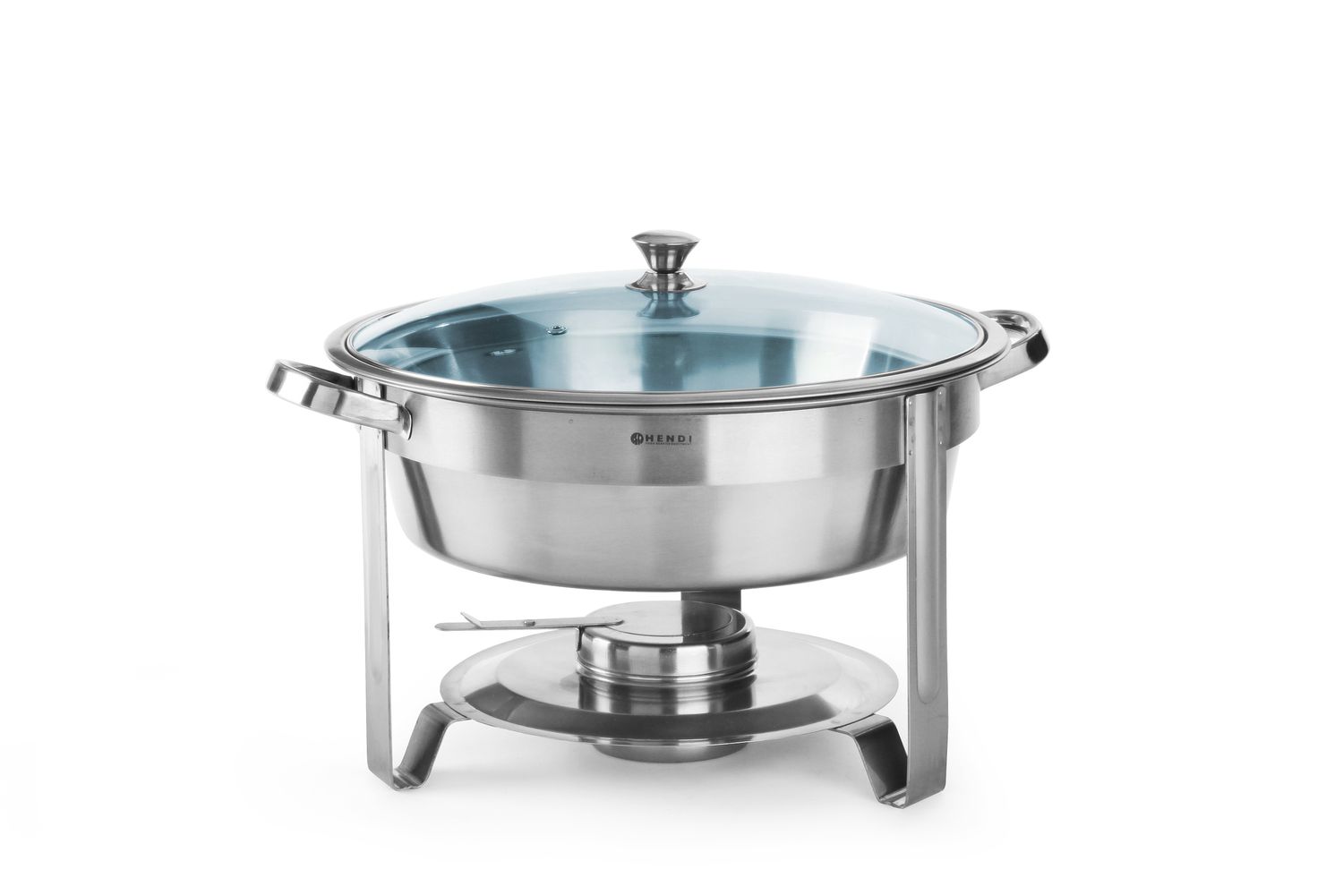 Chafing - guľatý, HENDI, Kitchen Line, 3,5L, ⌀390x(H)270mm KitchenLine 470619