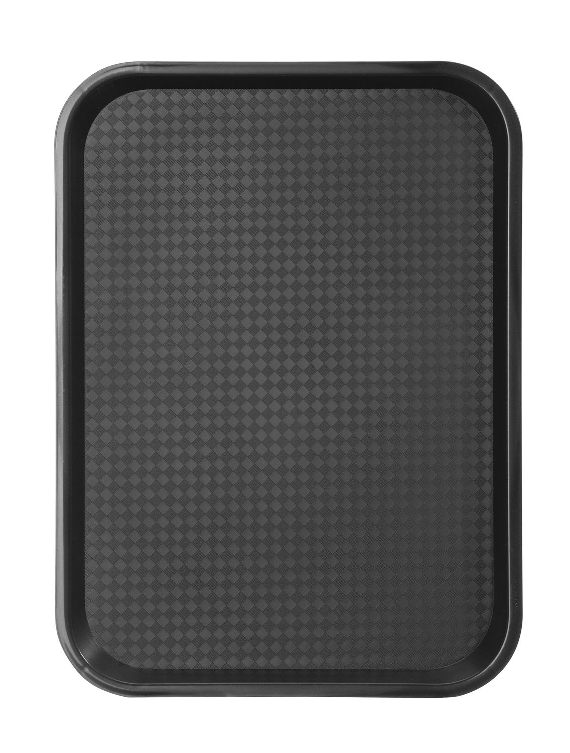 Polypropylénový podnos Fast Food – stredný, AmerBox, Čierna, 305x415x(H)20mm Čierna, 305x415x(H)20mm