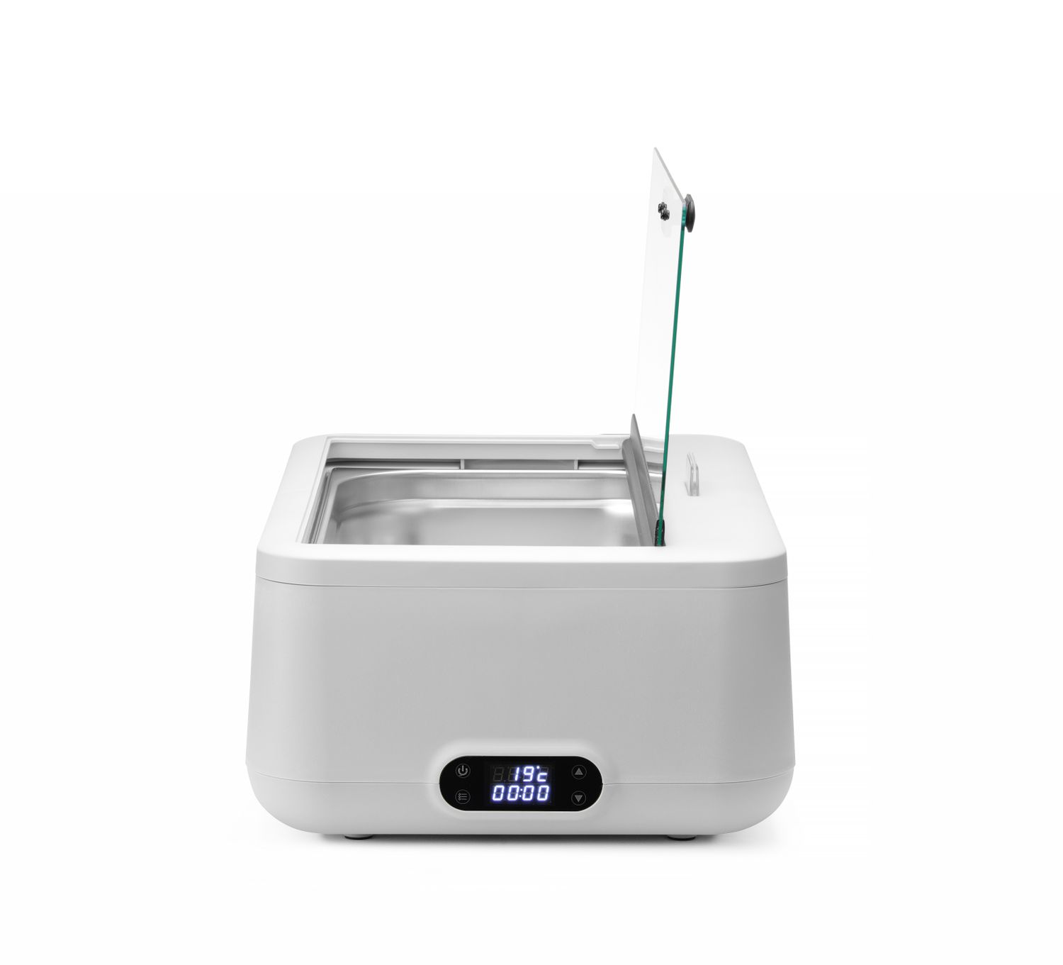 Chafing nádoba UNIQ, HENDI, designed by Robert Bronwasser, Biela, 220-240V/700W, 607x402x(H)245mm biely, GN1/1, Kód: 470428