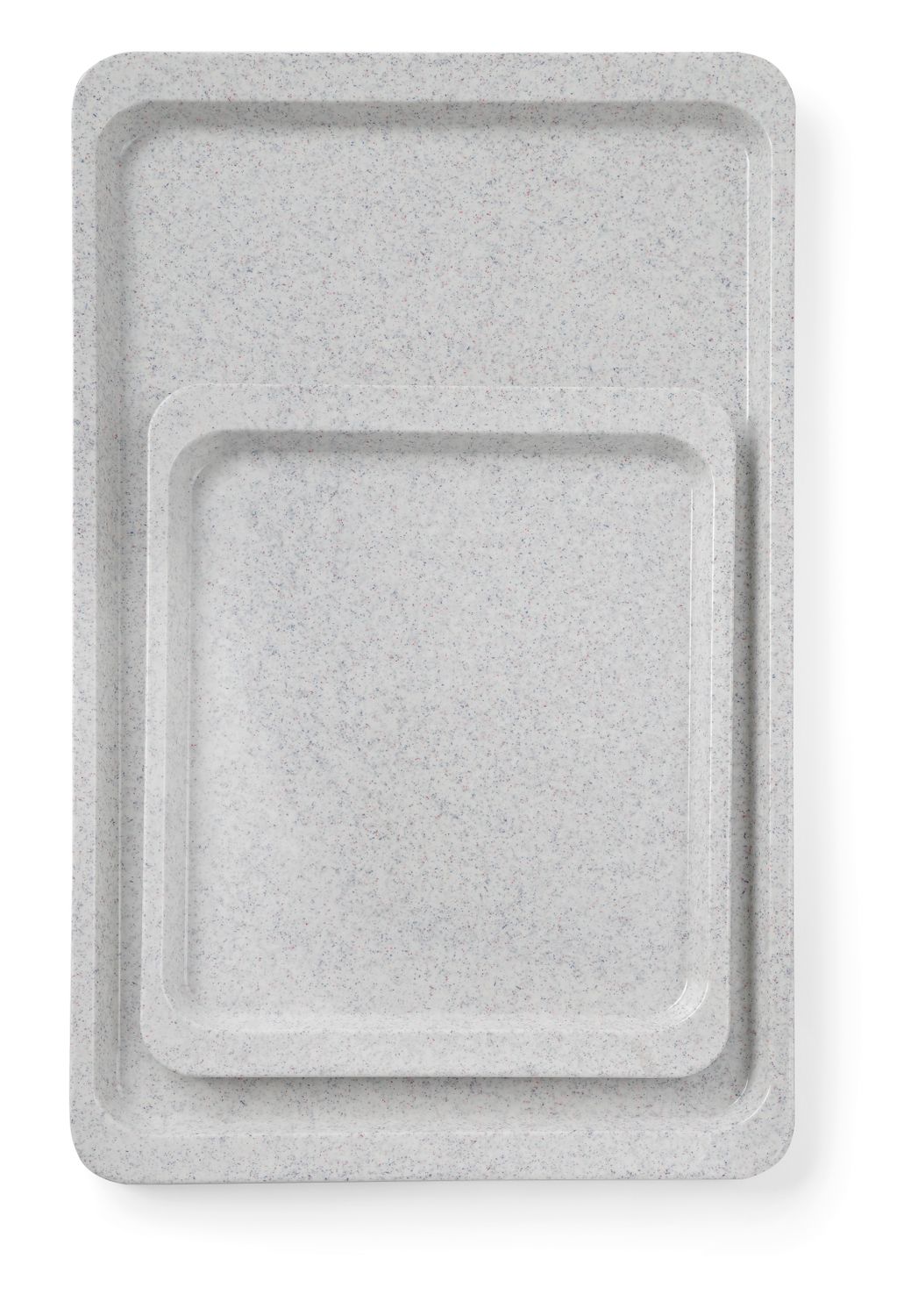 Polyesterová tácka pre samoobslužné reštaurácie, AmerBox, GN 1/2, žula, 325x265mm GN 1/2, 265x325mm
