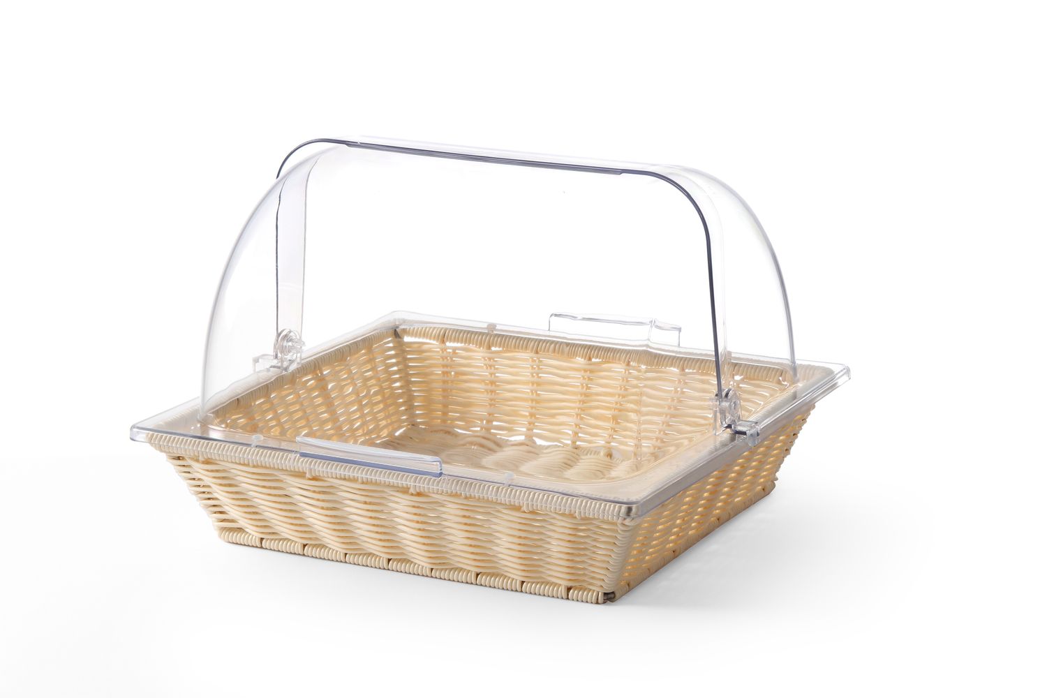 Kôš na pečivo s krytom Rolltop, HENDI, kôš s vekom, GN 2/3, 365x335x(H)245mm 426968