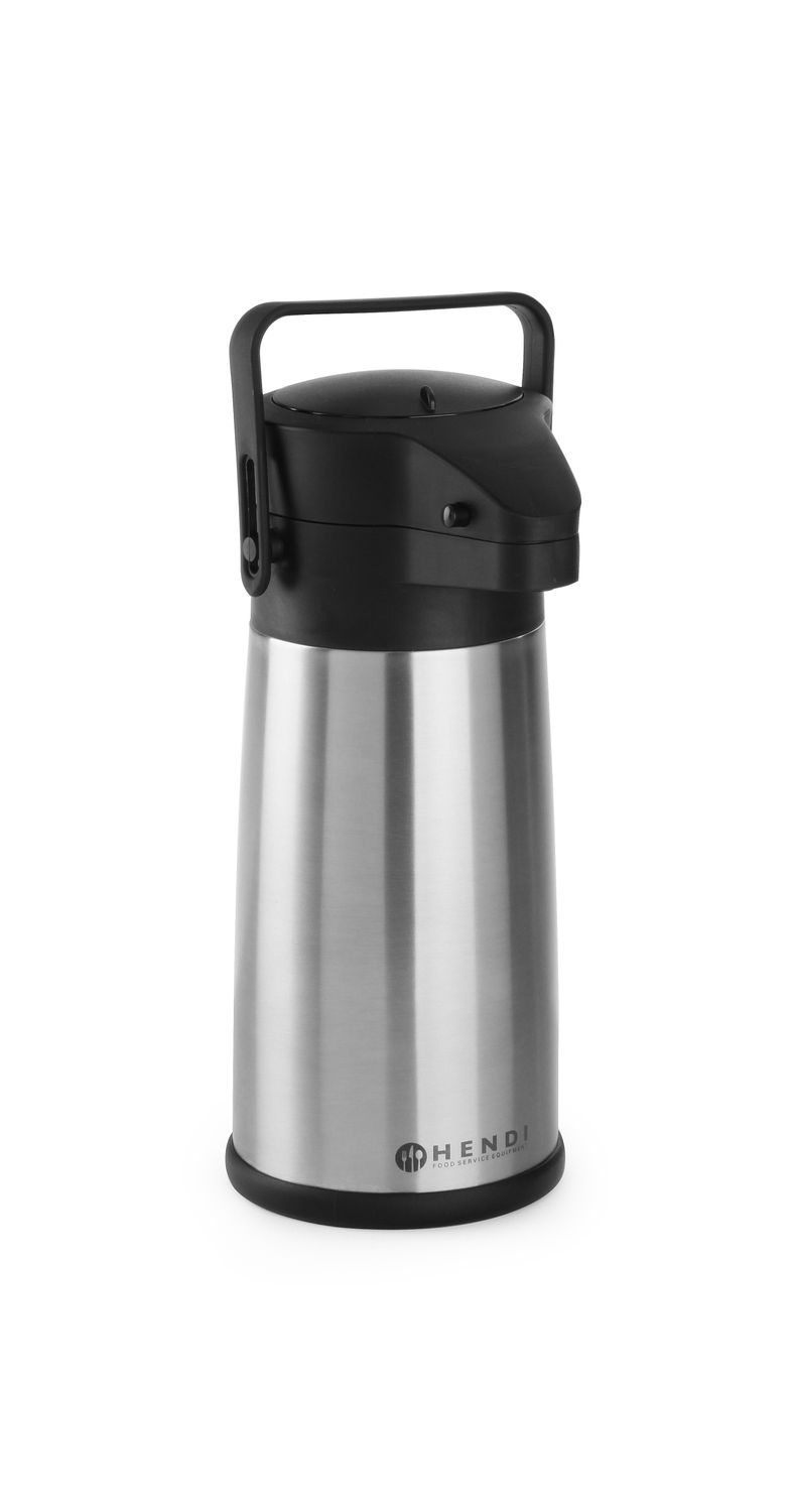 Air pot konvica, HENDI, 2,2L, ⌀150x(H)340mm s pompou 448908