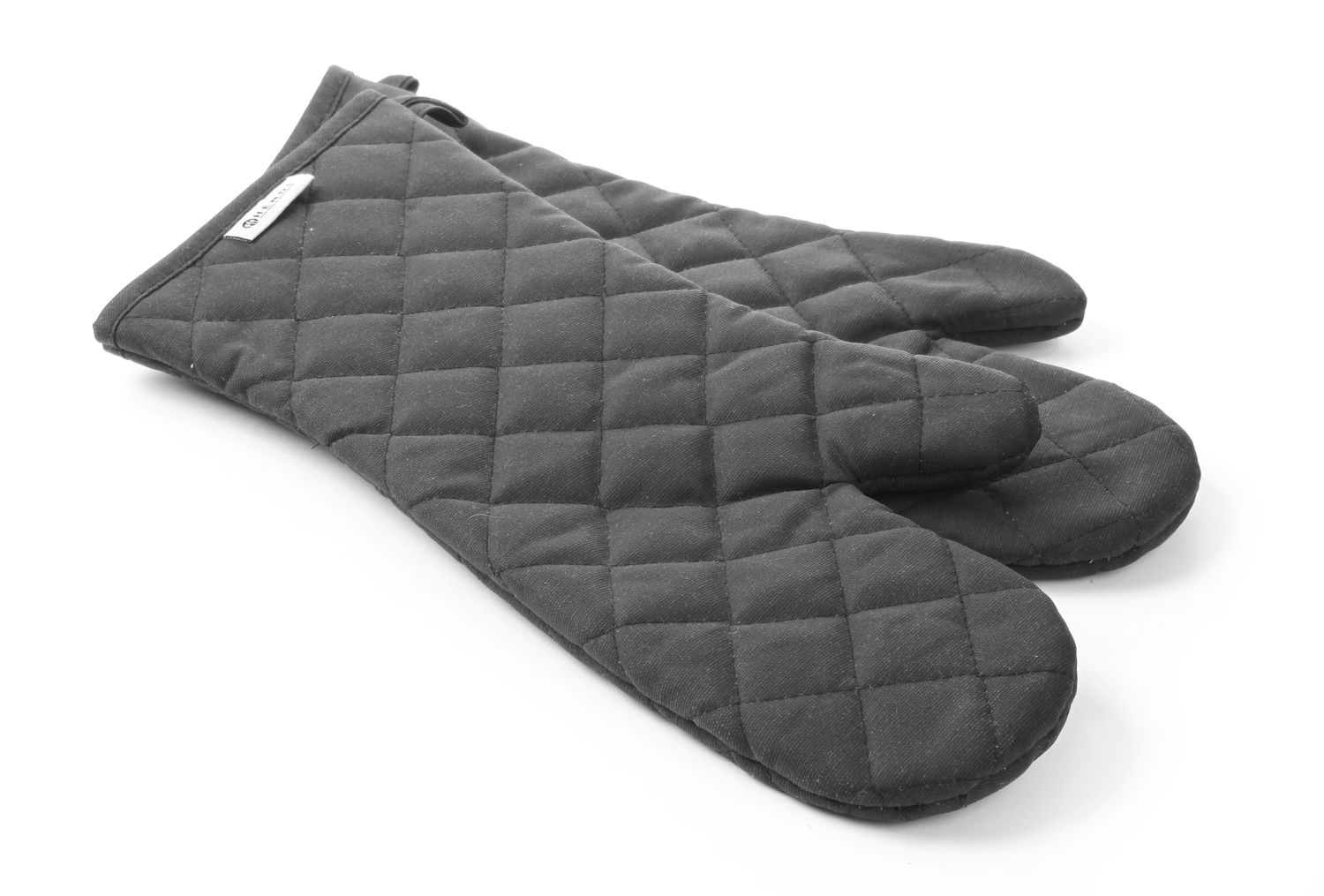 Roztoče rúry – 2 ks, HENDI, bavlnené pokryté nehorľavou vrstvou, Čierna, 2 ks, (L)380mm 556610