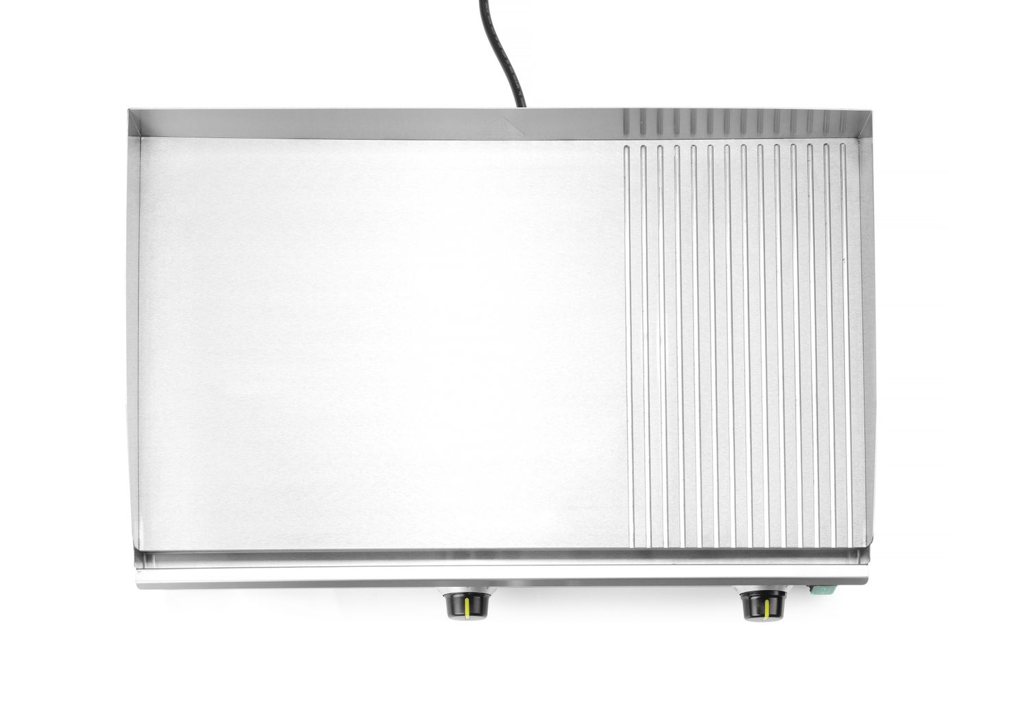 Grilovacia doska1/3 vrúbkovaná, HENDI, Kitchen Line, 220-240V/3500W, 697x474x(H)241mm Kod 154960