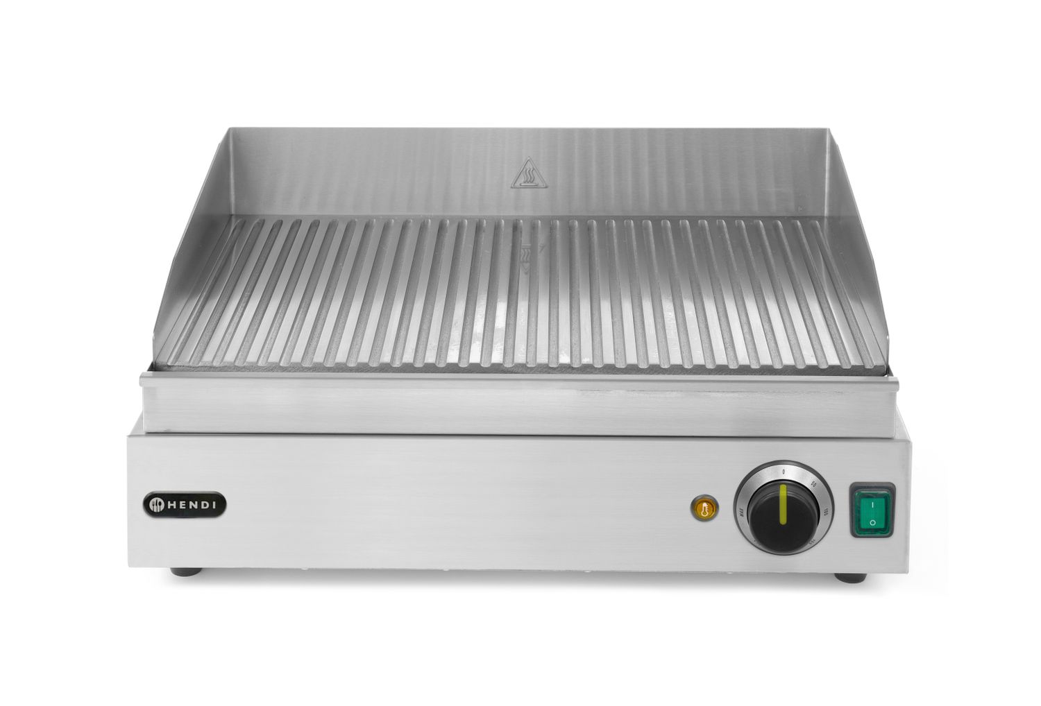 Grilovacia platňa, HENDI, Profi Line, drážkovaná, 230V/2400W, 527x404x(H)233mm