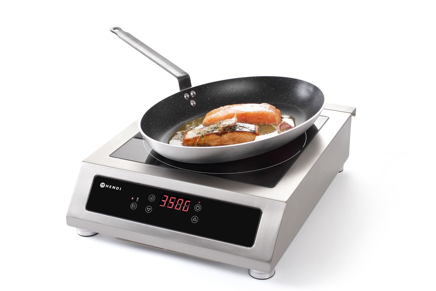 Indukčný varič 3500 D XL, HENDI, Profi Line, 230V/3500W, 390x490x(H)120mm KOD: 239698