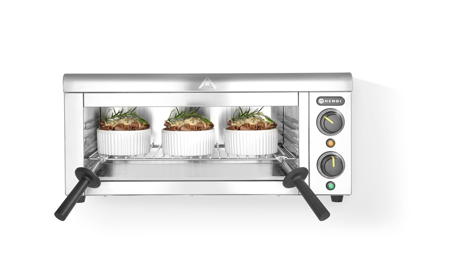 Opekač s možnosťou nástennej montáže, HENDI, 230V/2000W, 610x450x(H)275mm 264119