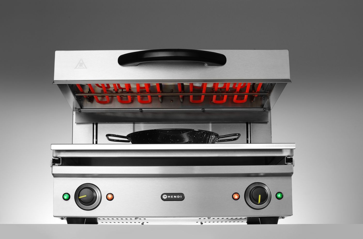 Salamander s posuvným ramenom 600, HENDI, 230V/3600W, 620x520x(H)530mm HENDI  600 264706