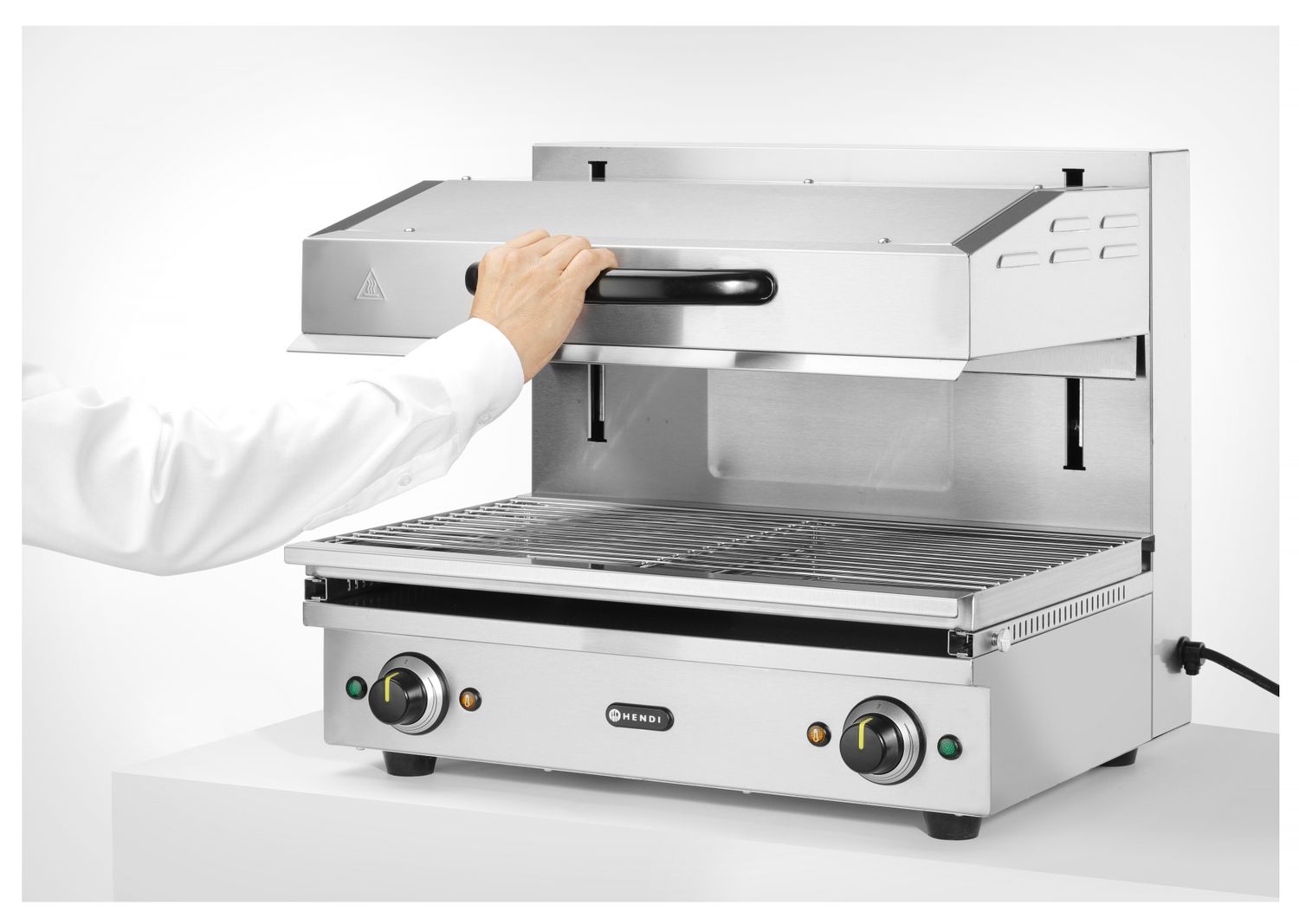 Salamander s posuvným ramenom 600, HENDI, 230V/3600W, 620x520x(H)530mm HENDI  600 264706