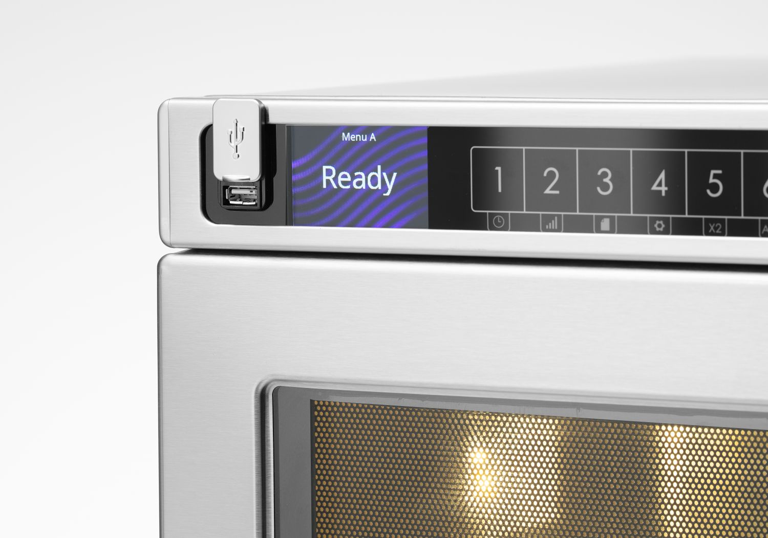 Mikrovlnná rúra MENUMASTER 2300/1400 W, 17 l, 100 programov, HENDI, 17L, 230V/2300W, 419x578x(H)343mm