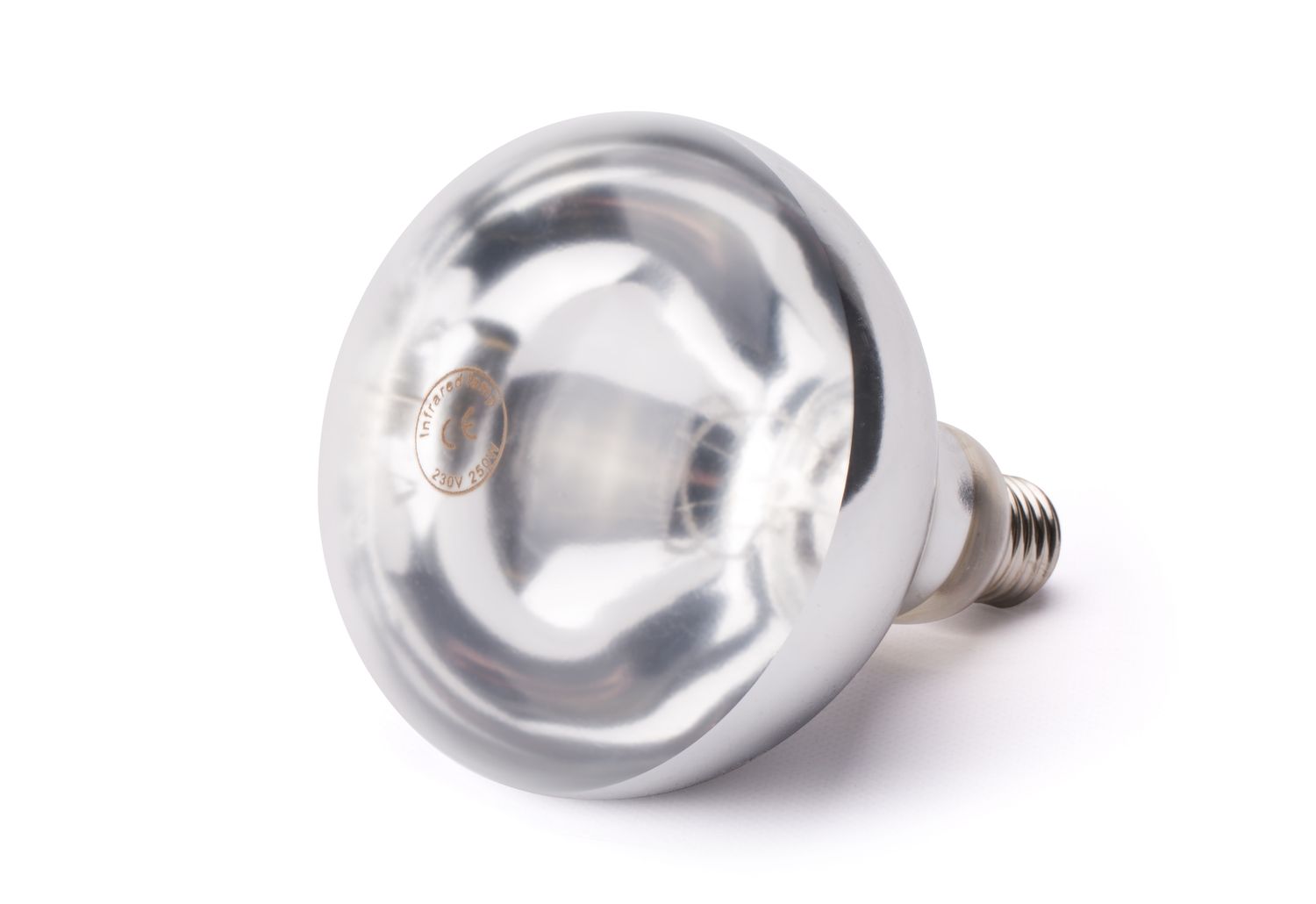 Infračervená ohrievacia žiarovka, HENDI, Biela, 230V/250W, ⌀125x(H)170mm