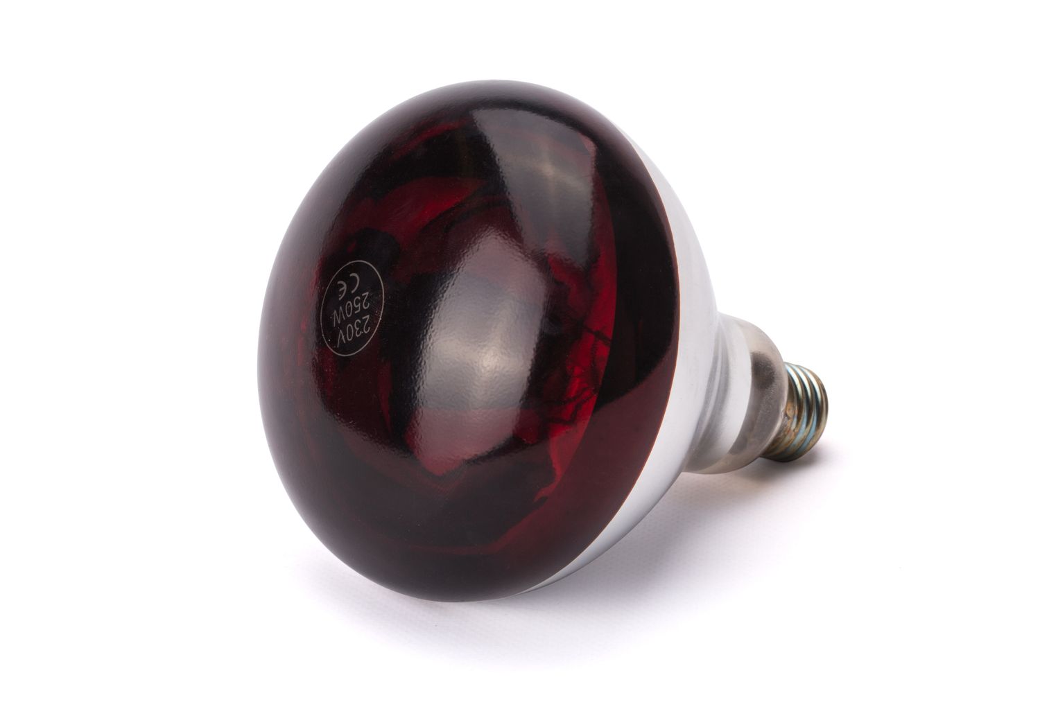 Infračervená ohrievacia žiarovka, HENDI, Červená, 230V/250W, ⌀125x(H)170mm