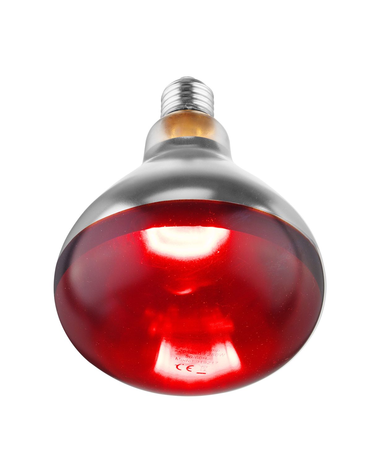 Infračervená ohrievacia žiarovka, HENDI, Červená, 230V/250W, ⌀125x(H)170mm
