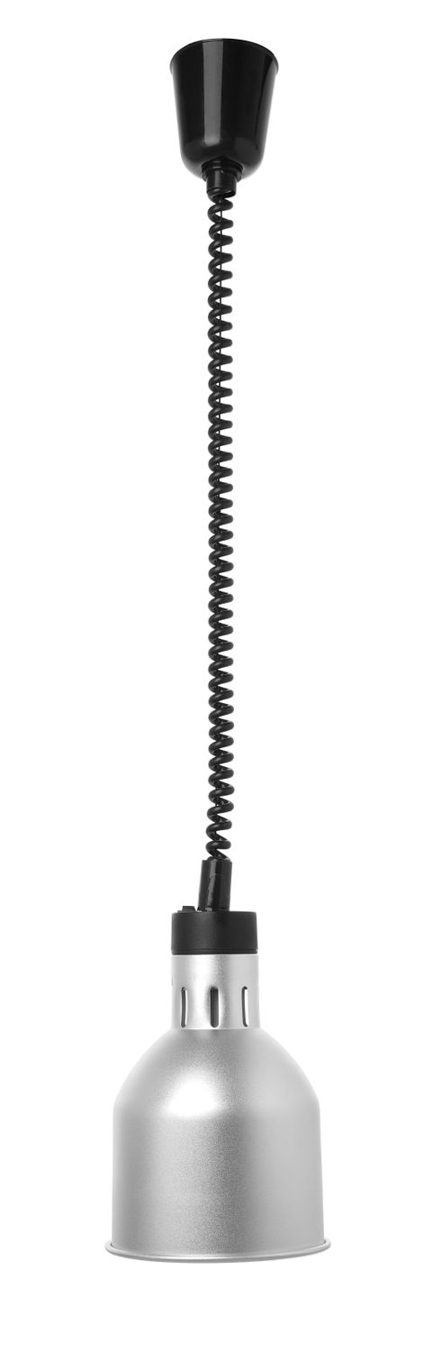 Ohrievacia lampa, valcová, HENDI, Strieborná, 230V/250W, ⌀175x(H)250mm