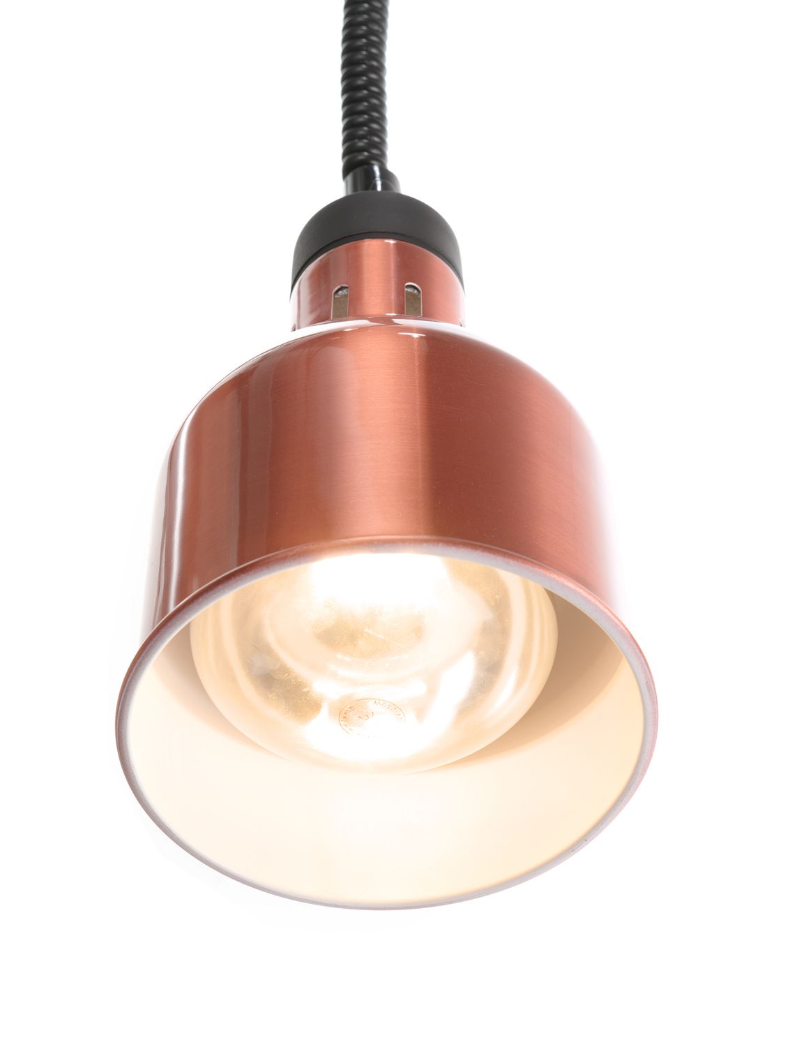 Ohrievacia lampa, valcová, HENDI, Medená, 230V/250W, ⌀175x(H)250mm