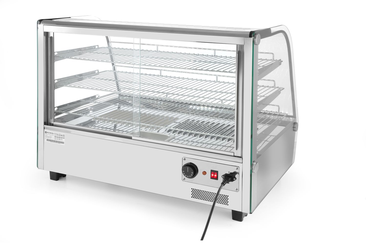 Vyhrievaný pultový displej, HENDI, 160 litrov, 230V/1500W, 885x570x(H)680mm 233733