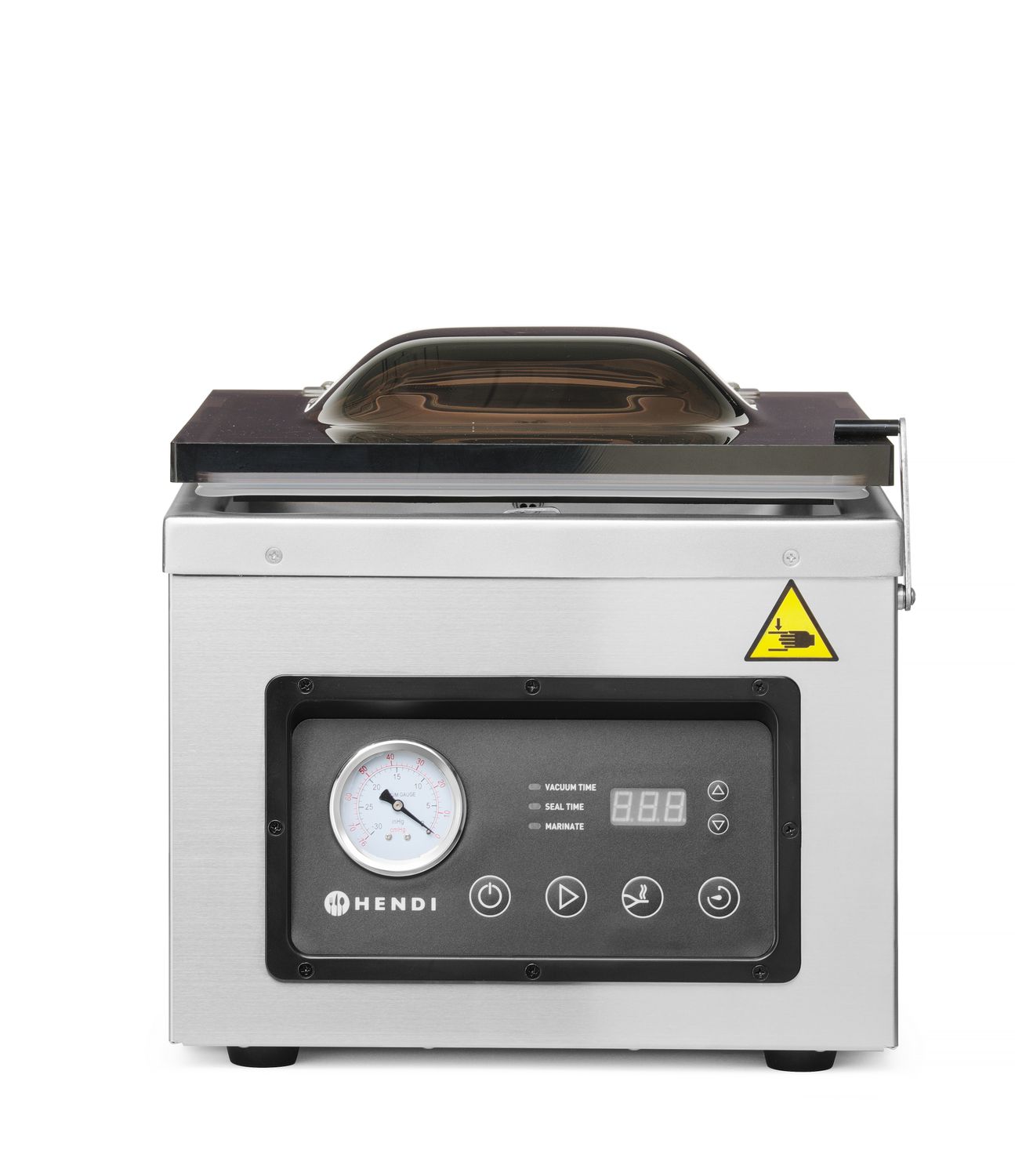 Komorová vákuová balička, HENDI, Profi Line, Zváracia lišta 260 mm, 240V/1000W, 330x480x(H)361mm