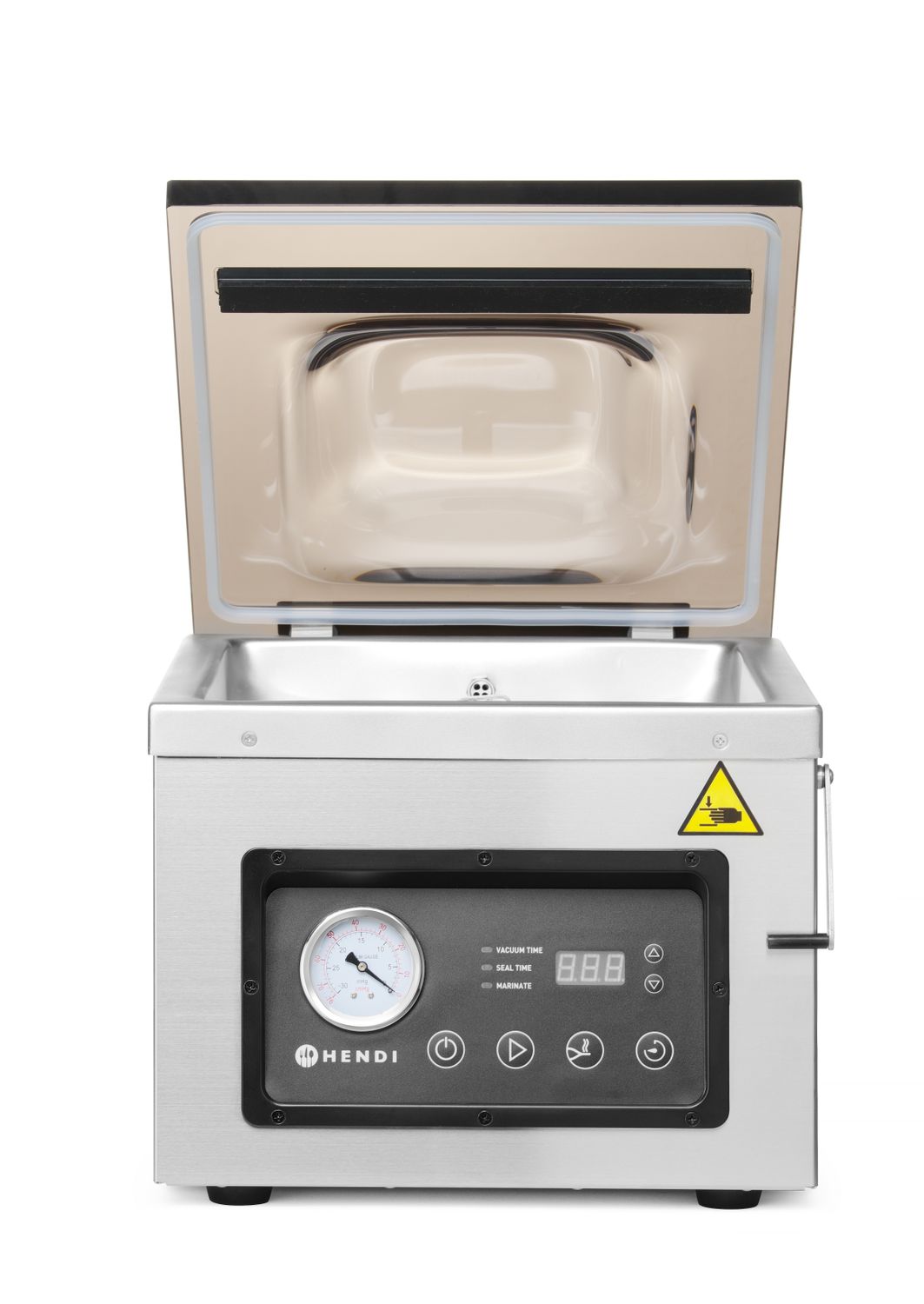 Komorová vákuová balička, HENDI, Profi Line, Zváracia lišta 300 mm, 230V/950W, 367x425x(H)364mm