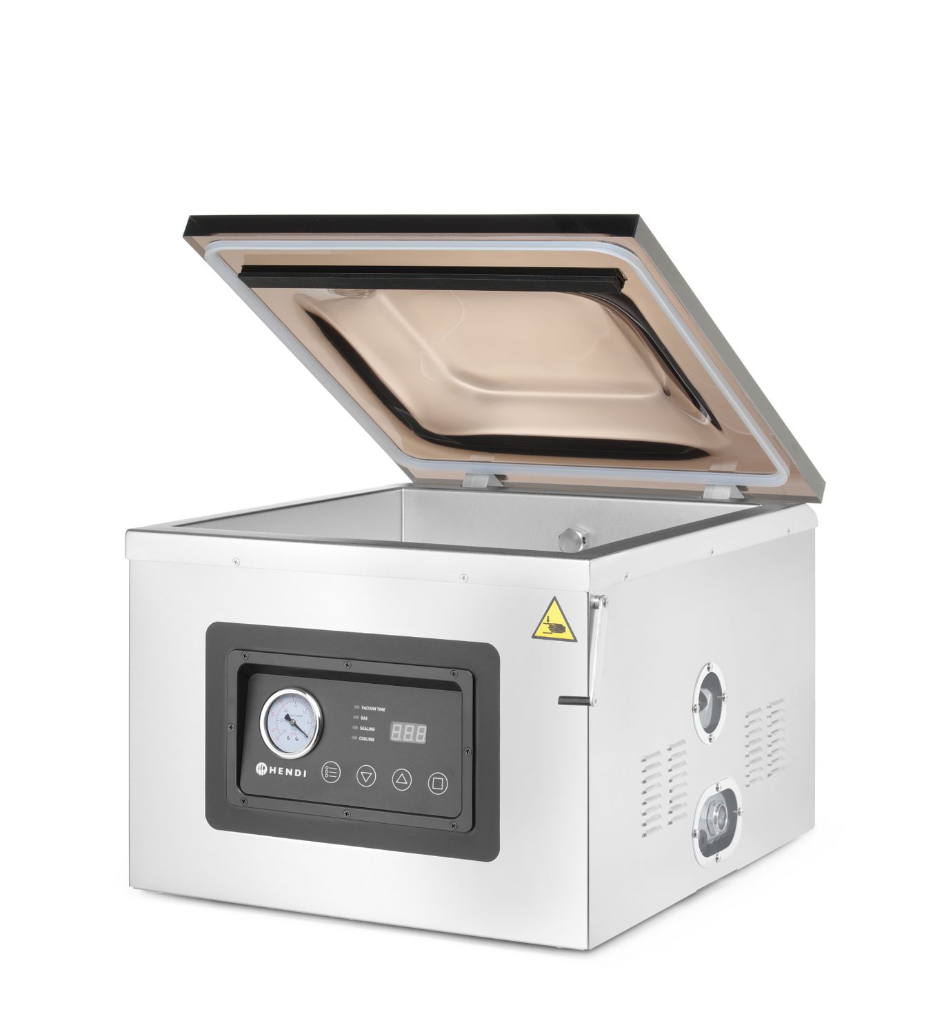 Vákuová balička Profi Line – komorová, HENDI, Profi Line, Zváracia lišta 410 mm, 230V/1100W, 510x625x(H)455mm