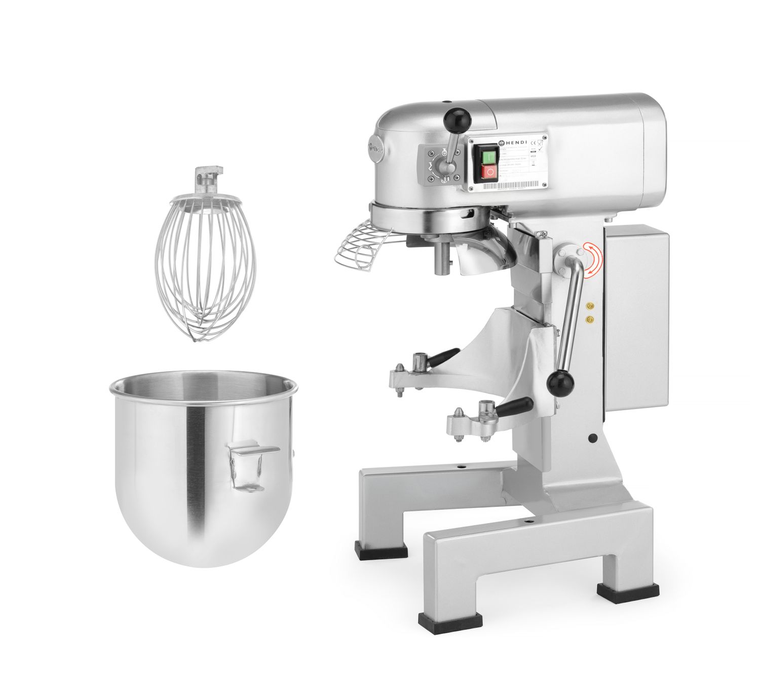Planétový mixér Kitchen Line, HENDI, Kitchen Line, 20L, 230V/1100W, 496x570x(H)880mm 222843