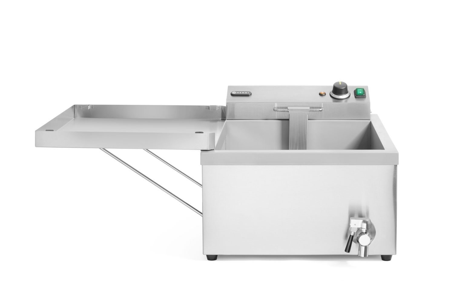 Hlboká fritéza, HENDI, 12L, 230V/3500W, 630x860x(H)438mm 205914