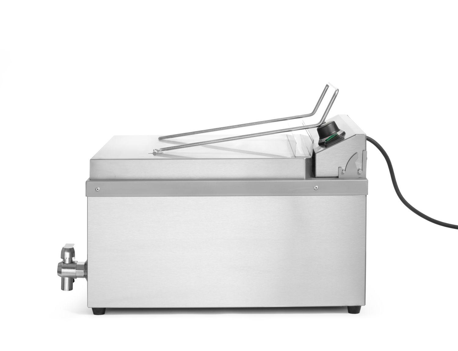 Hlboká fritéza, HENDI, 12L, 230V/3500W, 630x860x(H)438mm 205914